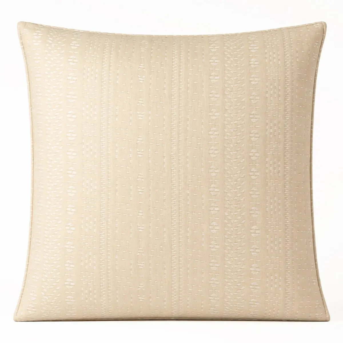 Grande housse de coussin nuances pierre, 60 × 60 cm - Maison douce