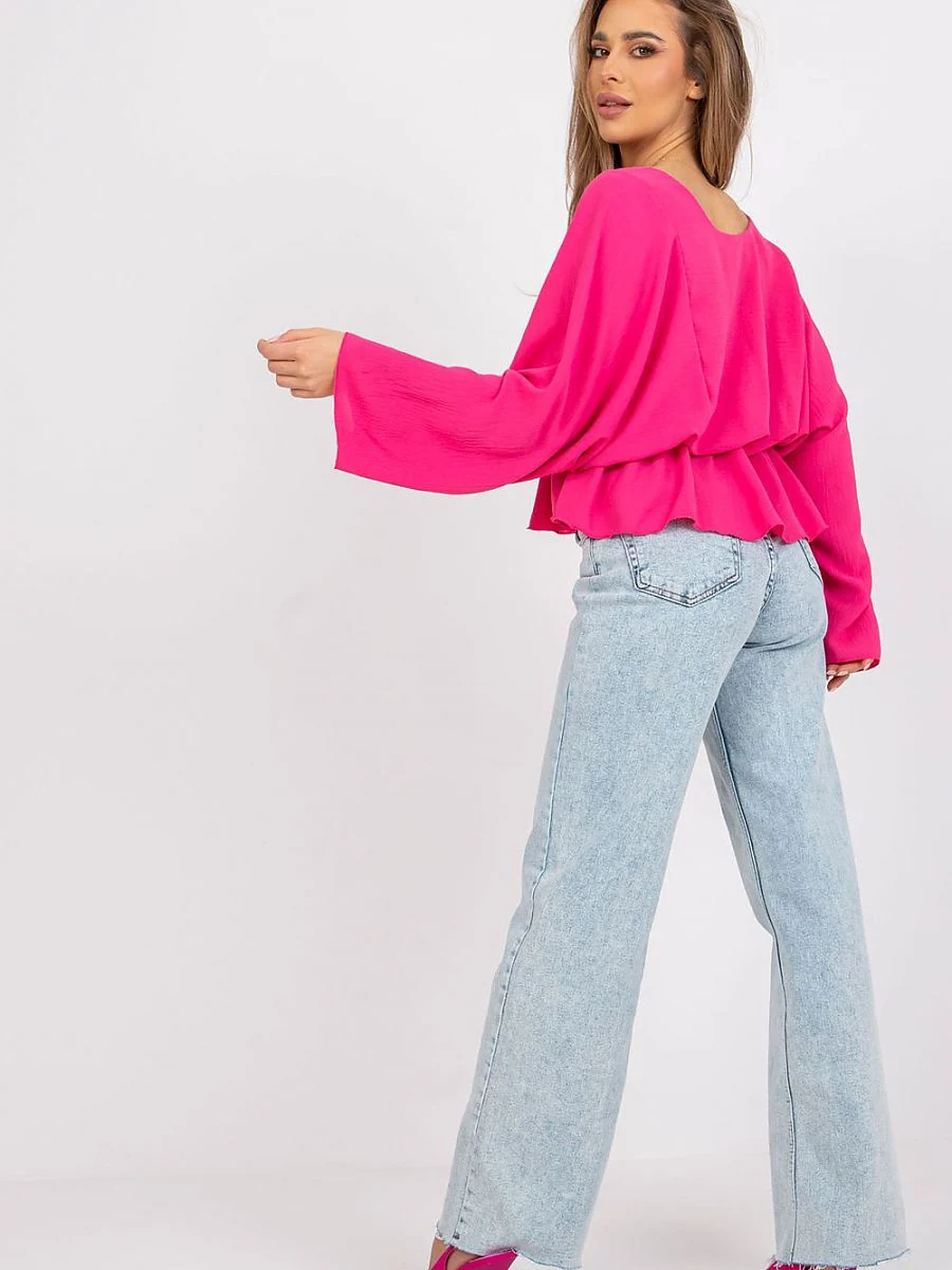 Blouse rose ample - Italy Moda - Vestiaire Clair