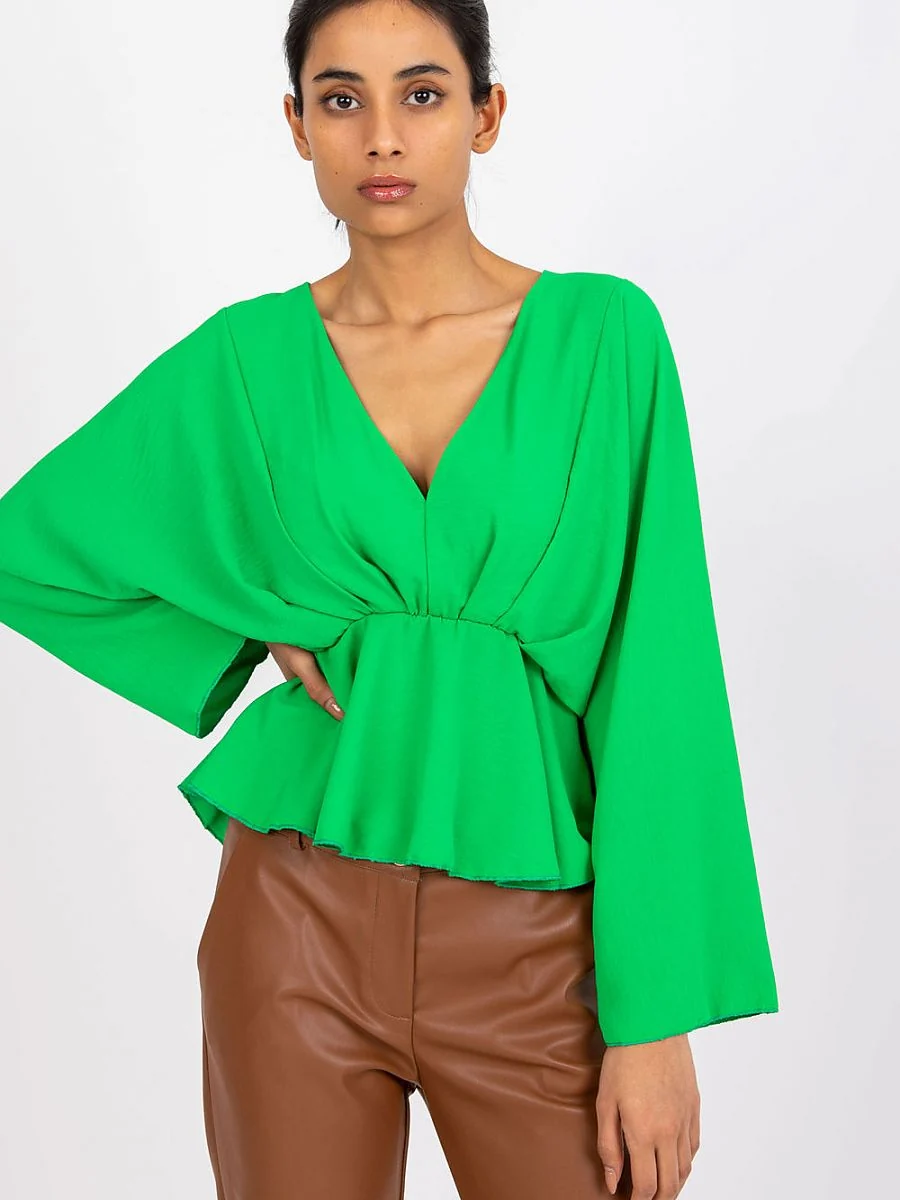 Blouse verte ample - Italy Moda - Vestiaire Clair