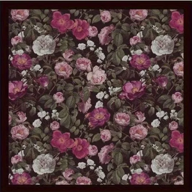 Foulard carré femme 90 x 90 cm Polyester 747302 - Photo 2