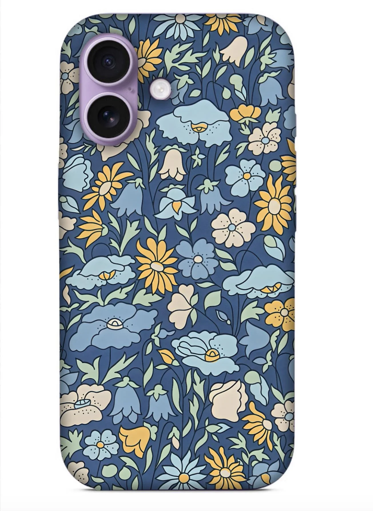 Coque pour iPhone Liberty Petal and Daisy Blu - Photo 3