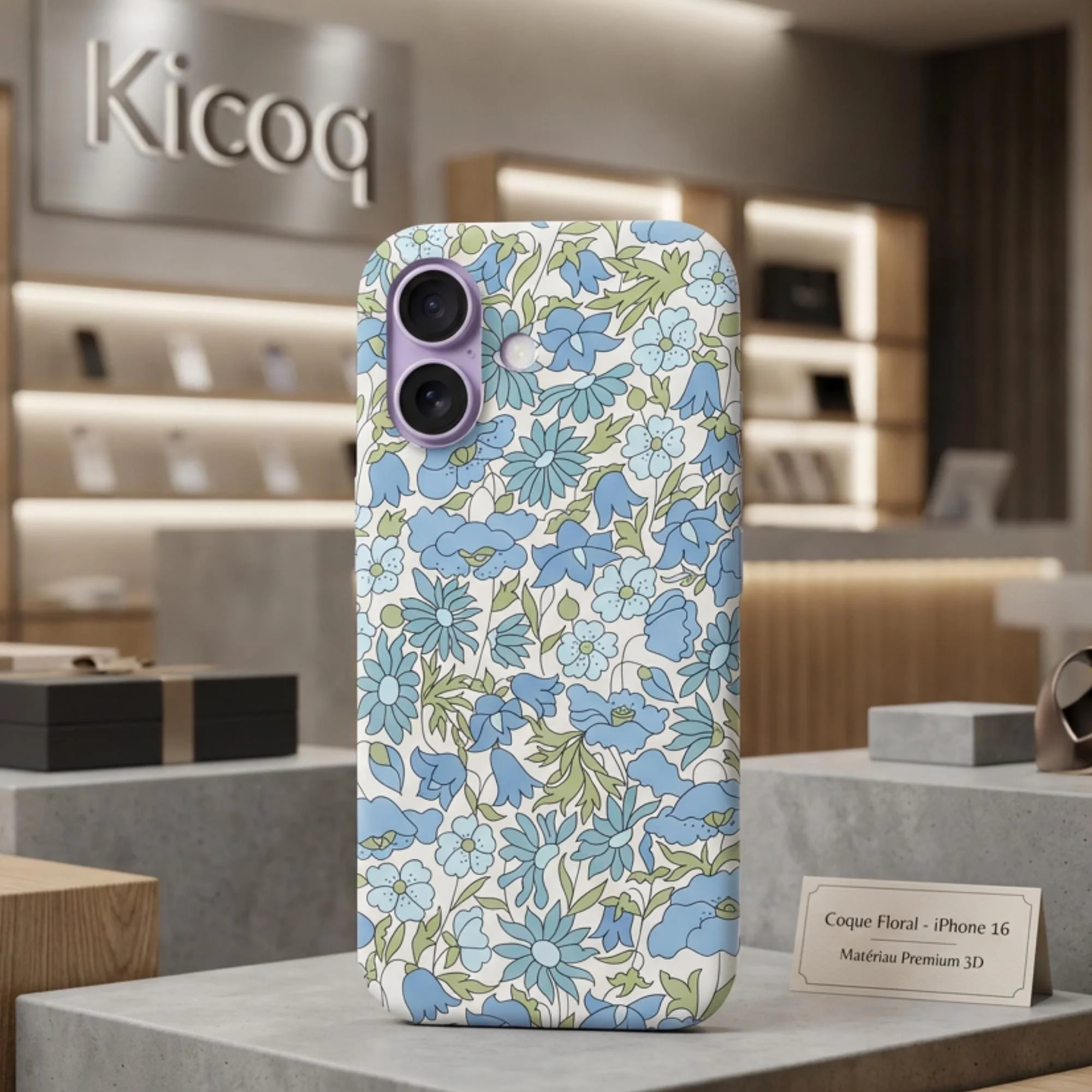 Coque pour iPhone Liberty Poppy and Daisy Bv - Photo 1