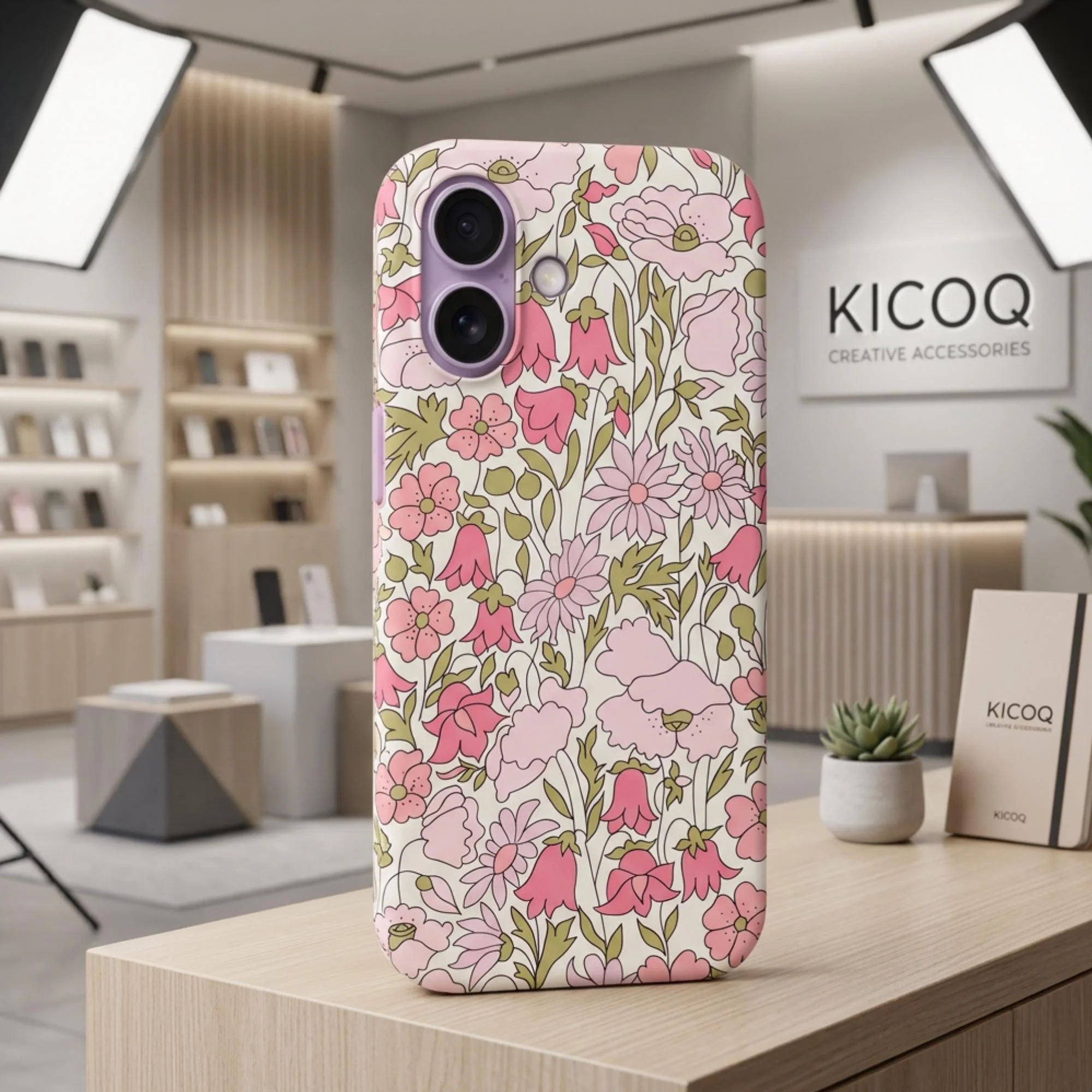 Coque pour iPhone Liberty Poppy and Daisy P - Photo 1