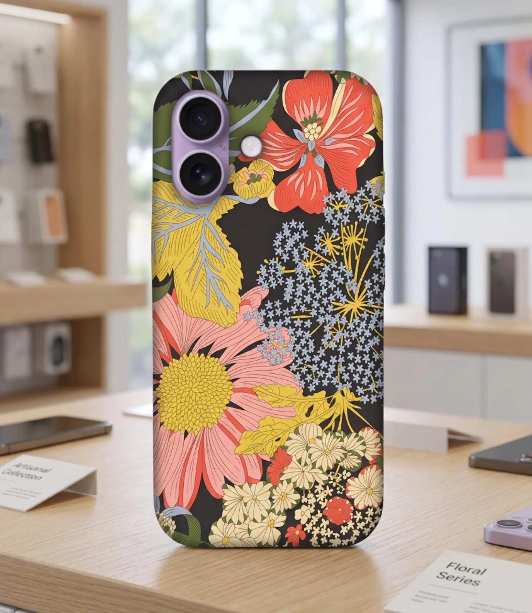 Coque pour iPhone Liberty Angelica Garla. - Photo 1