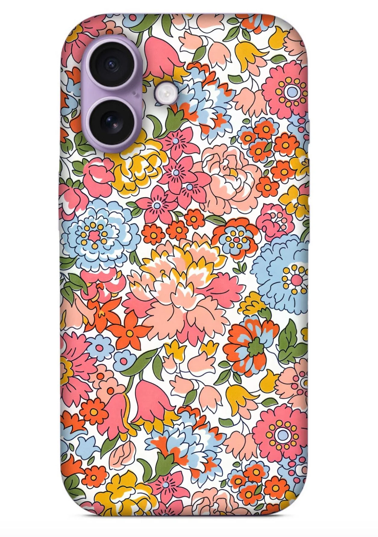 Coque pour iPhone Liberty Nell Annie May Corail - Photo 2