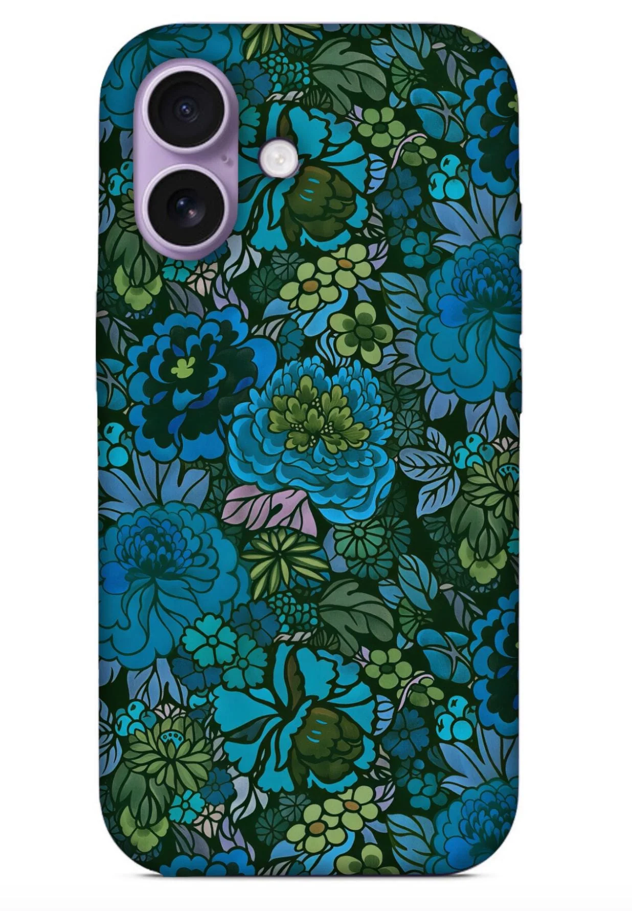 Coque pour iPhone Liberty Heritage Garden Bleu Canard - Photo 2