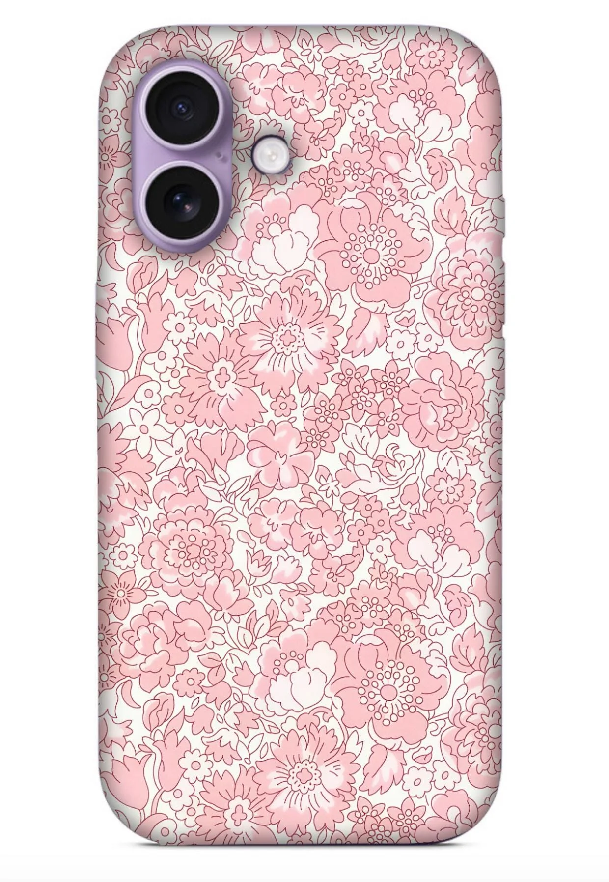 Coque pour iPhone Liberty Nell Mono Pink - Photo 2