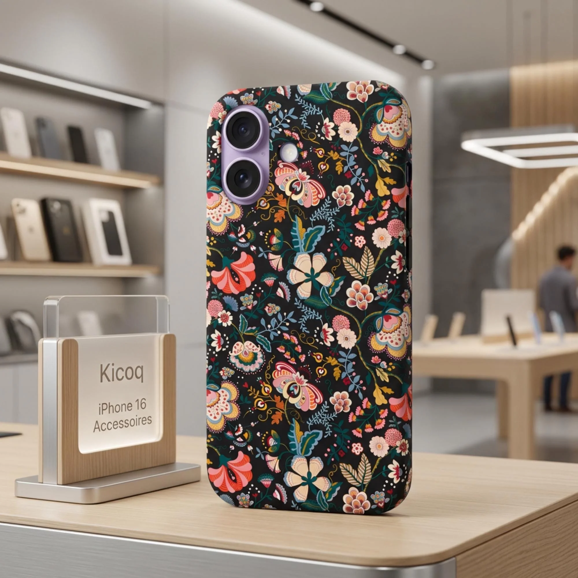 Coque pour iPhone Liberty Mon Jardin - Photo 1