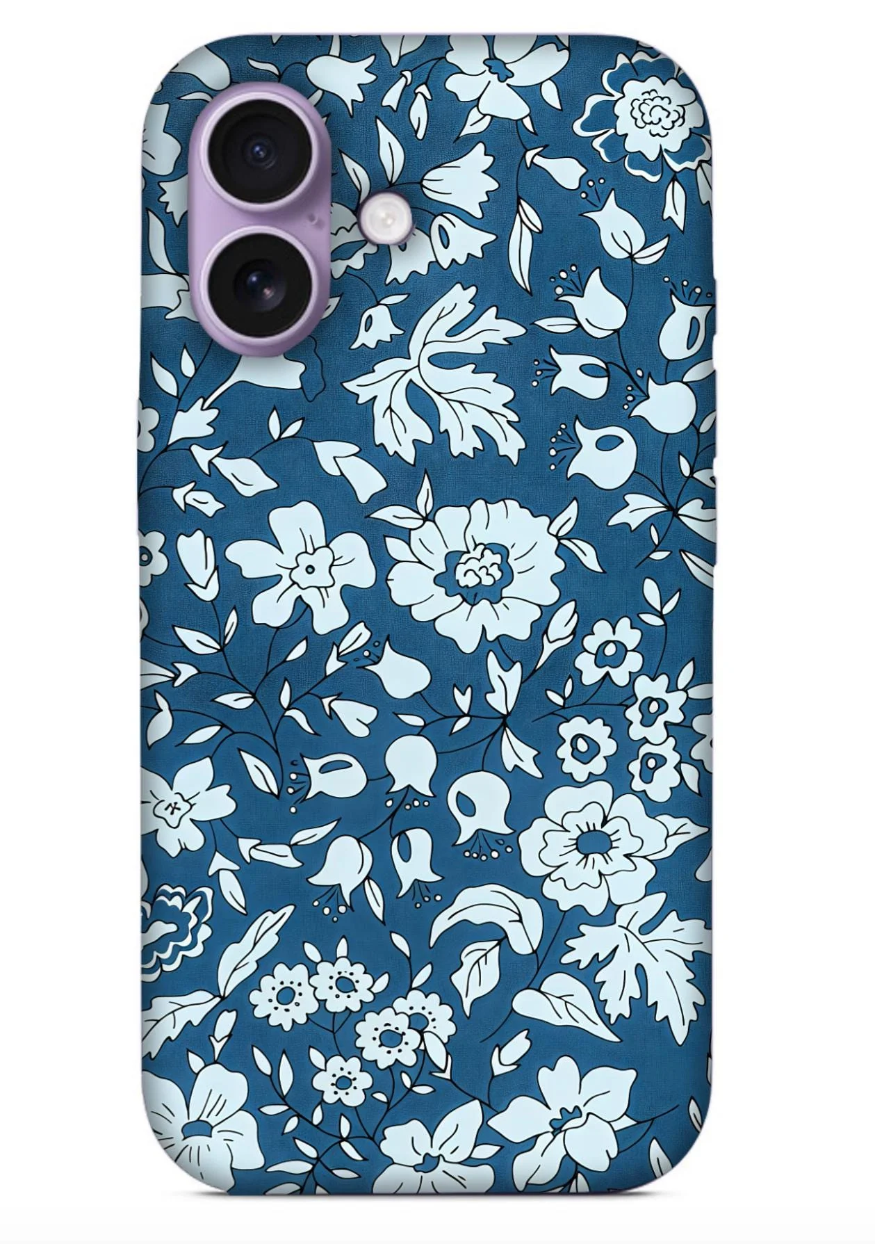 Coque pour iPhone Liberty Emma Bloom Bleu Pétrole - Photo 2