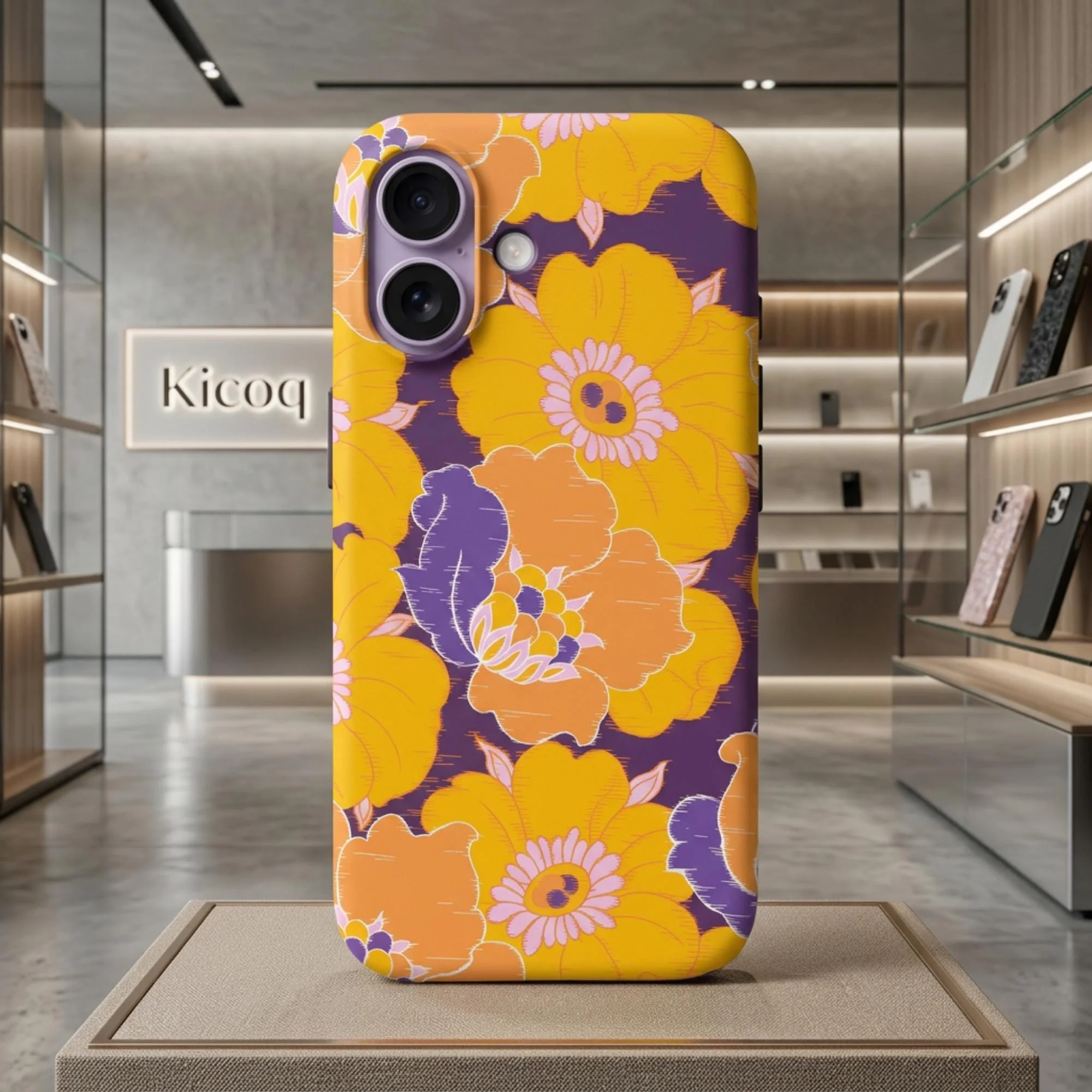 Coque pour iPhone Liberty Ikat Anemone Bohème - Photo 1
