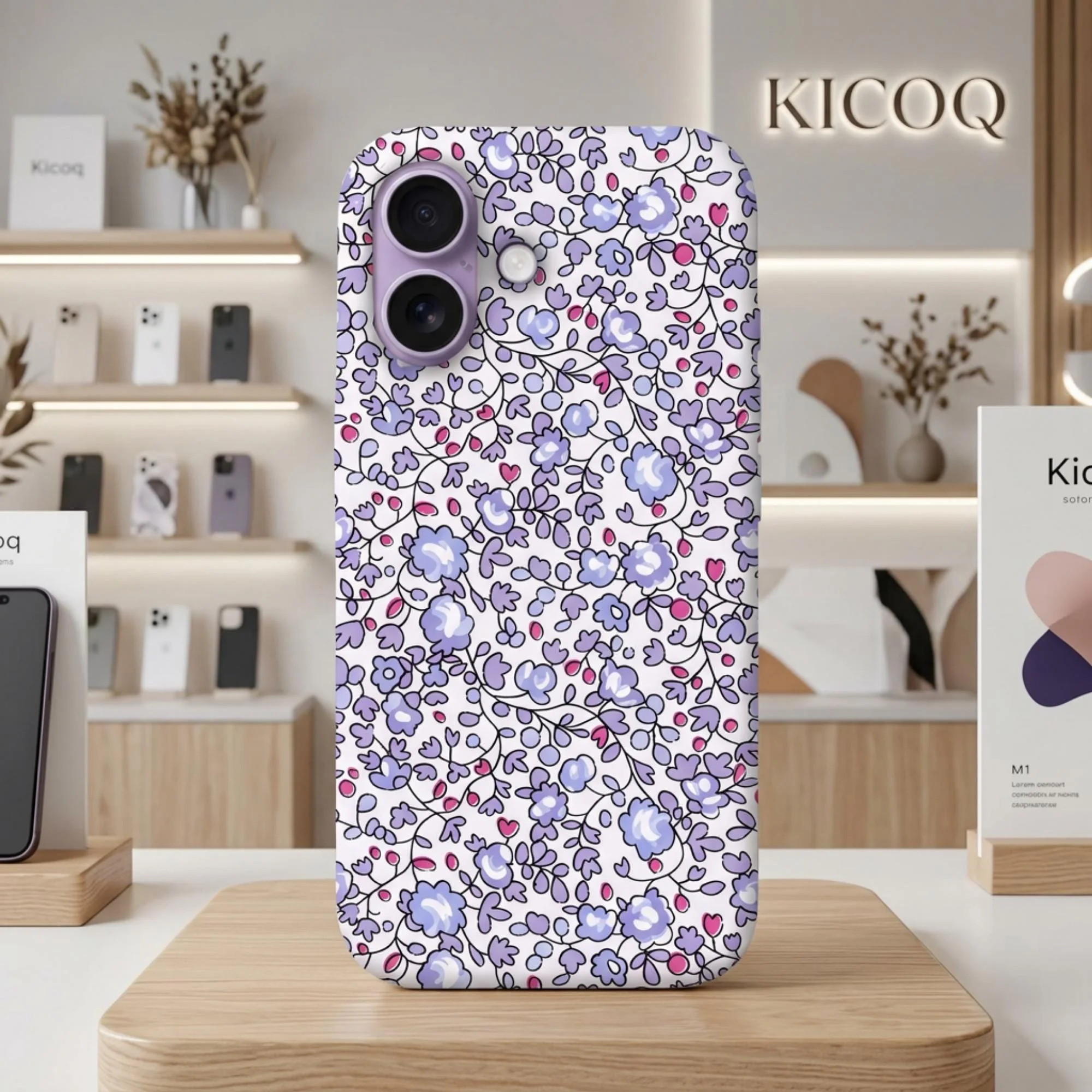Coque pour iPhone Liberty Eloïse Baltique - Photo 1