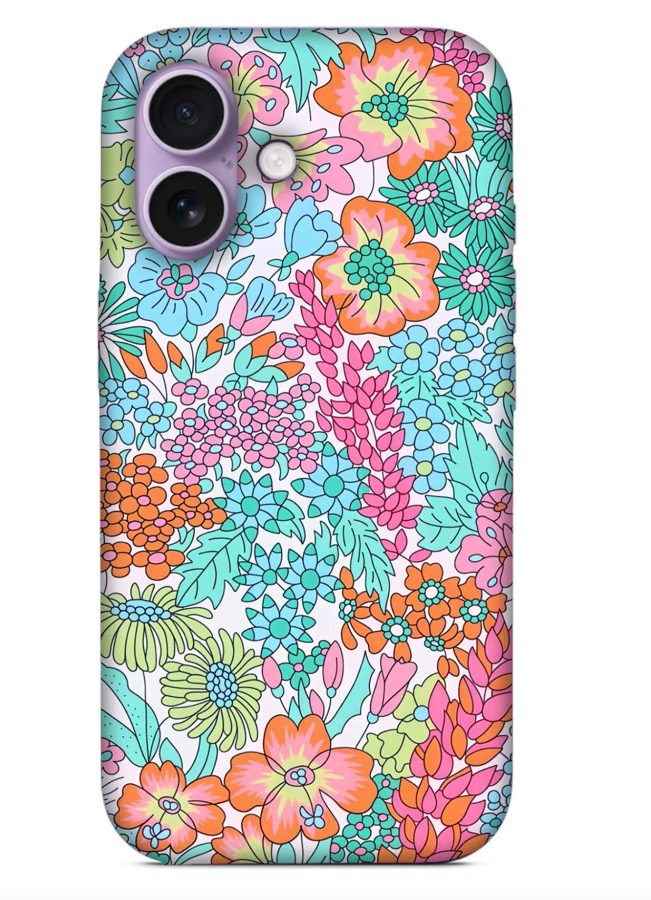 Coque pour iPhone Liberty Margaret Annie Vahiné Fluo - Photo 2