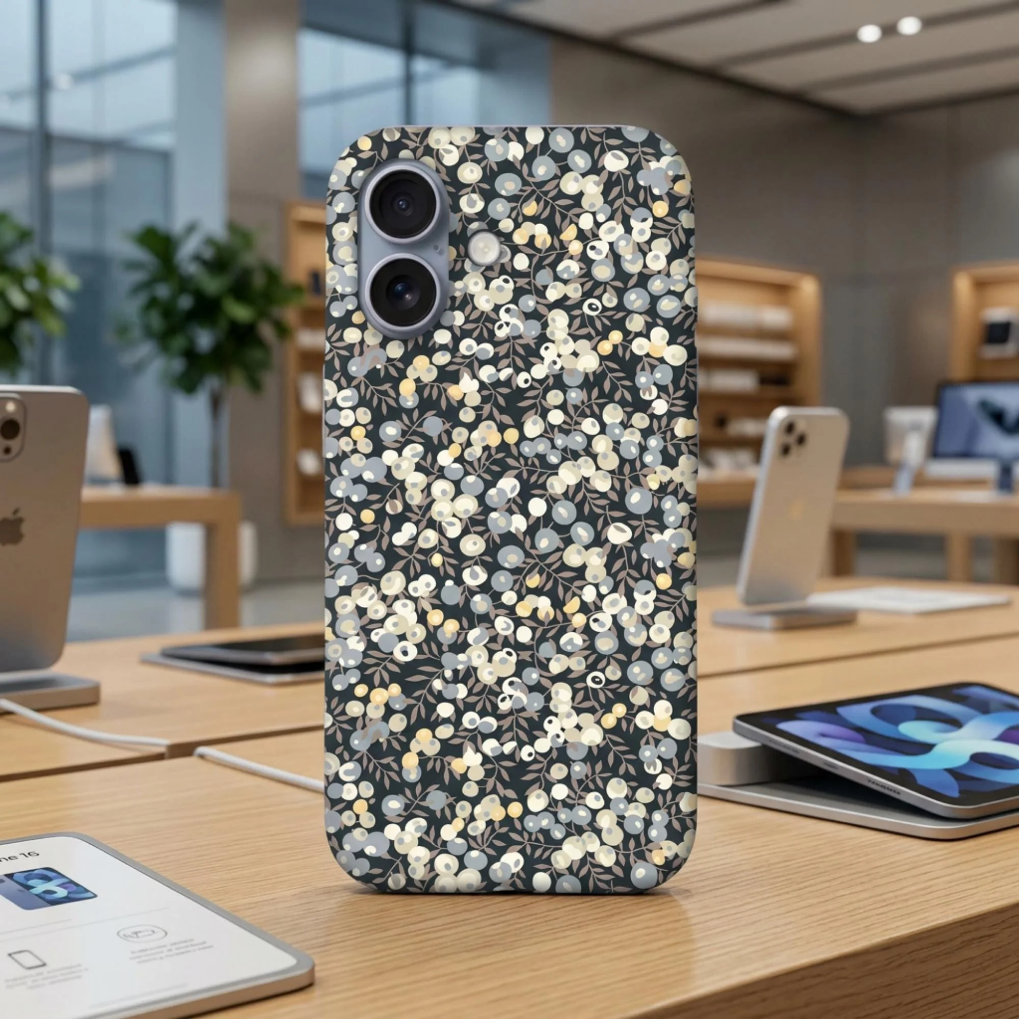 Coque pour iPhone Liberty Wiltshire Minerai Or - Photo 1