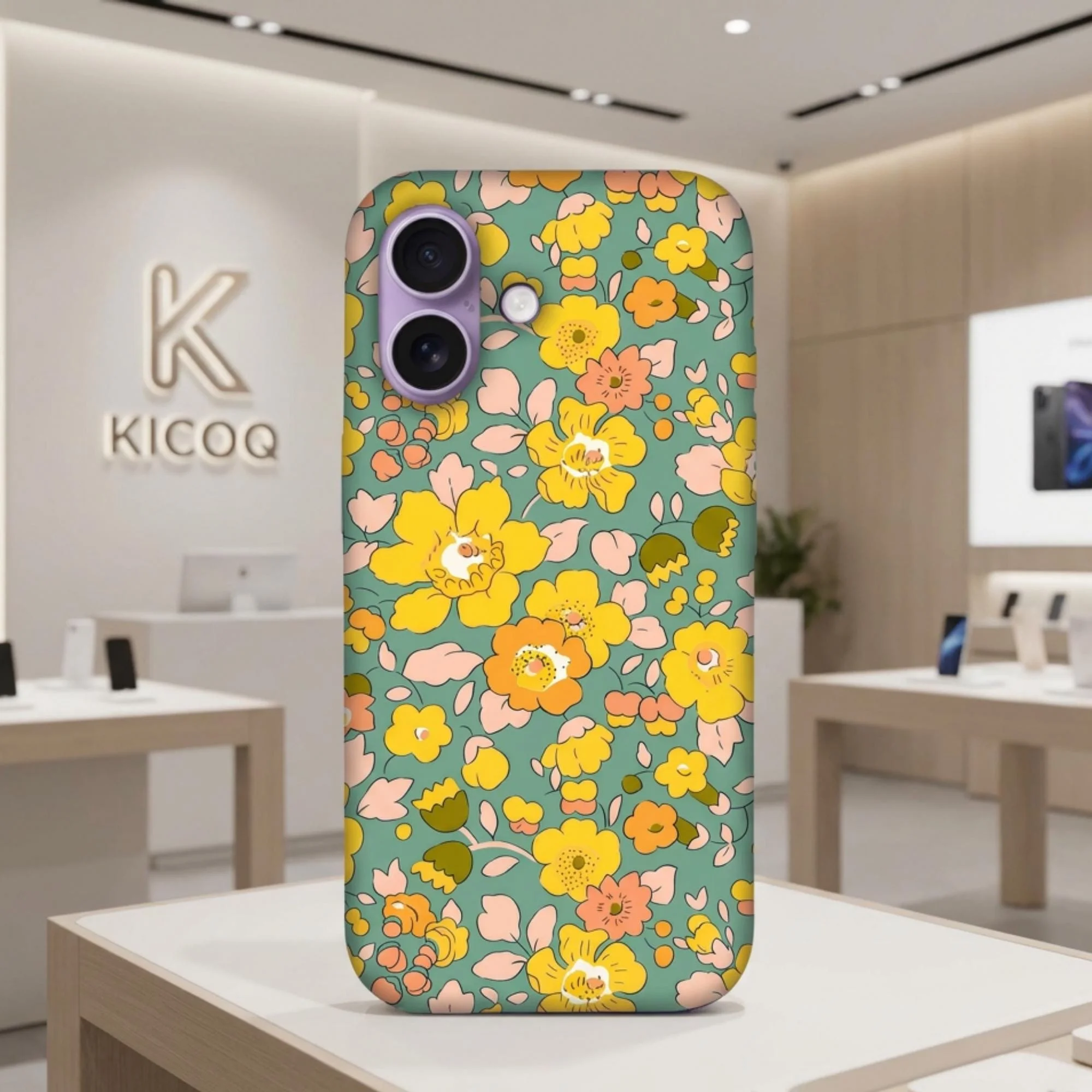 Coque pour iPhone Liberty Betsy tournesol - Photo 1