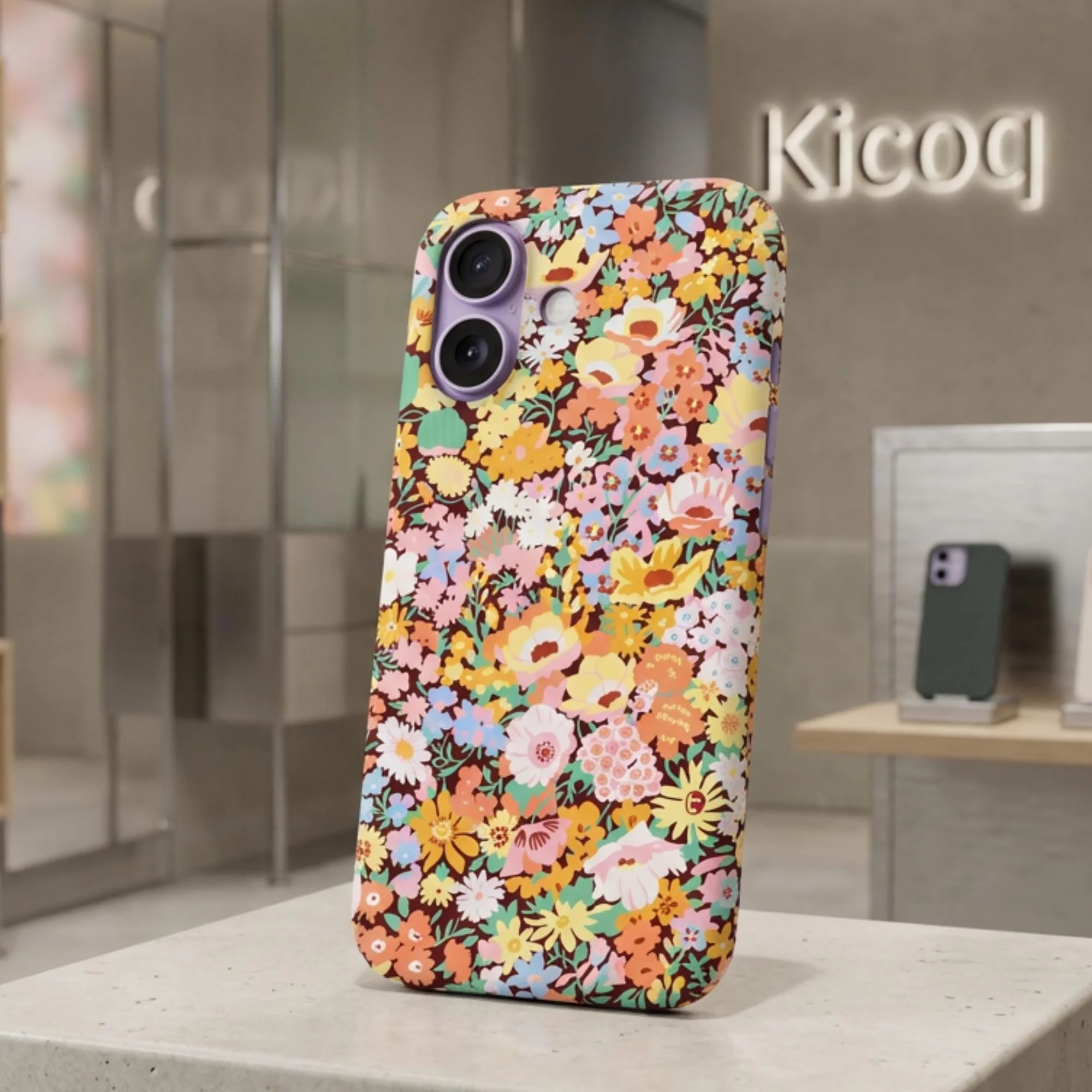 Coque pour iPhone Liberty Thorpe Aurore - Photo 1