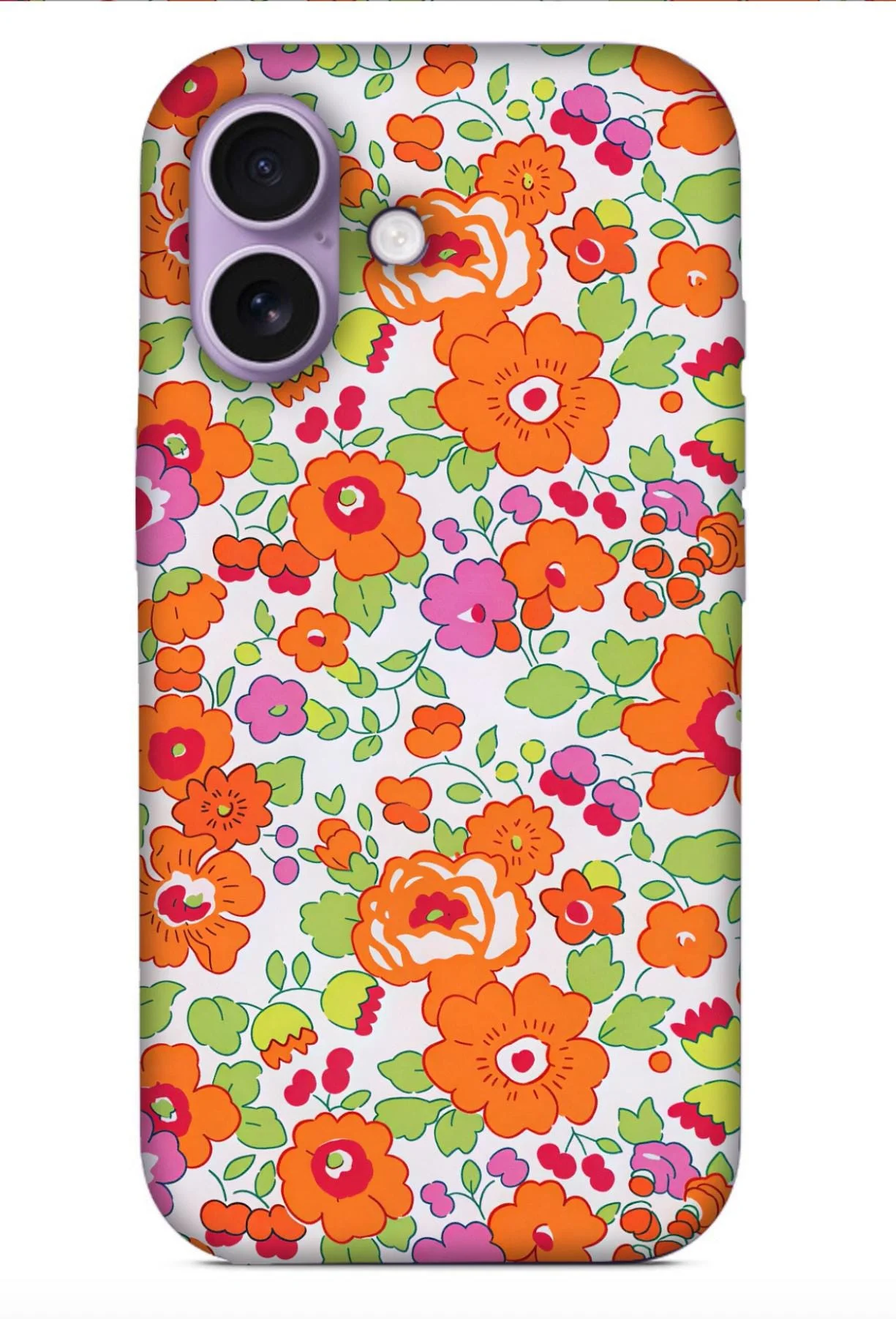 Coque pour iPhone Liberty Betsy Mandarine - Photo 2