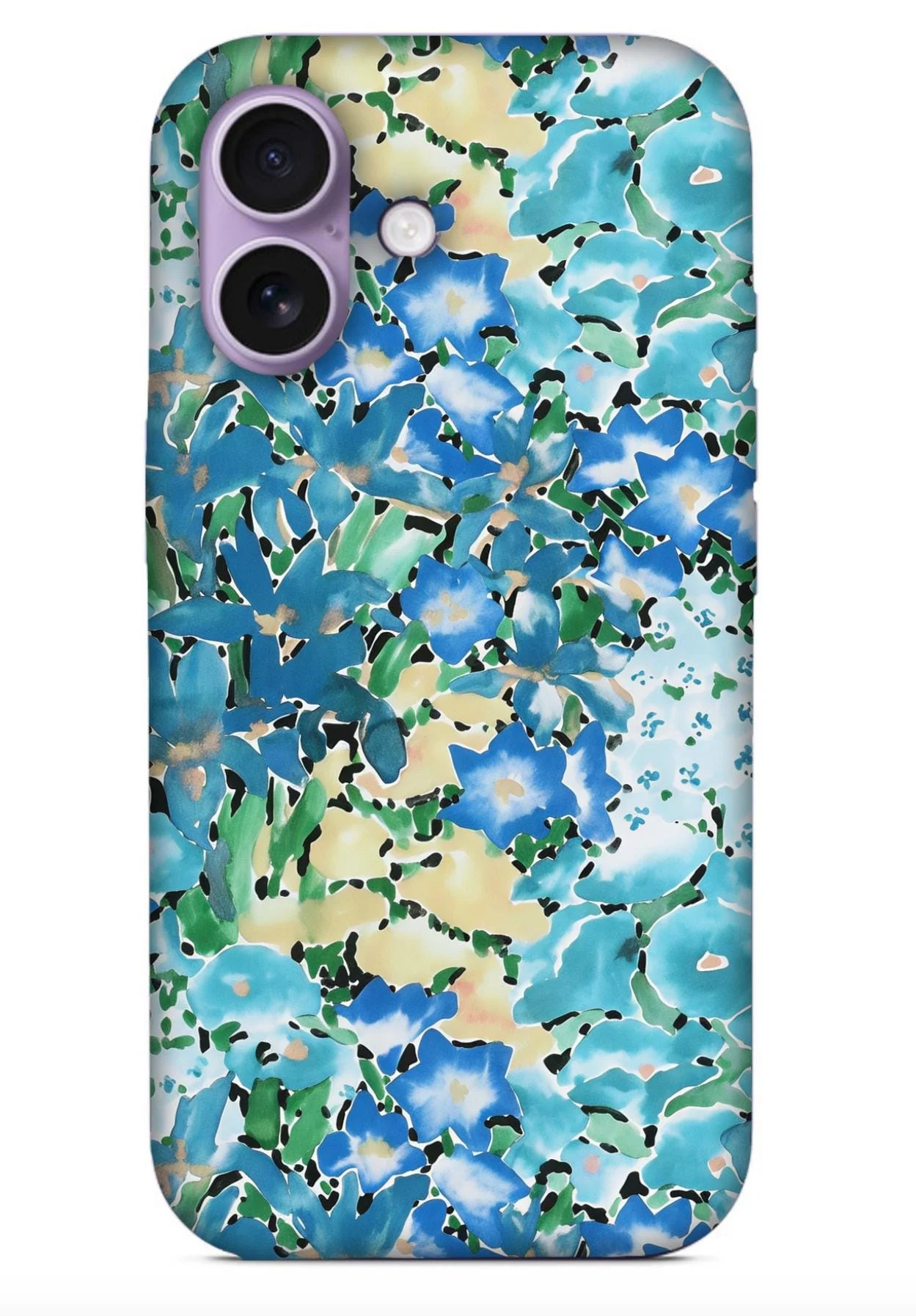 Coque pour iPhone Liberty Ellis Garden Bleu. - Photo 2