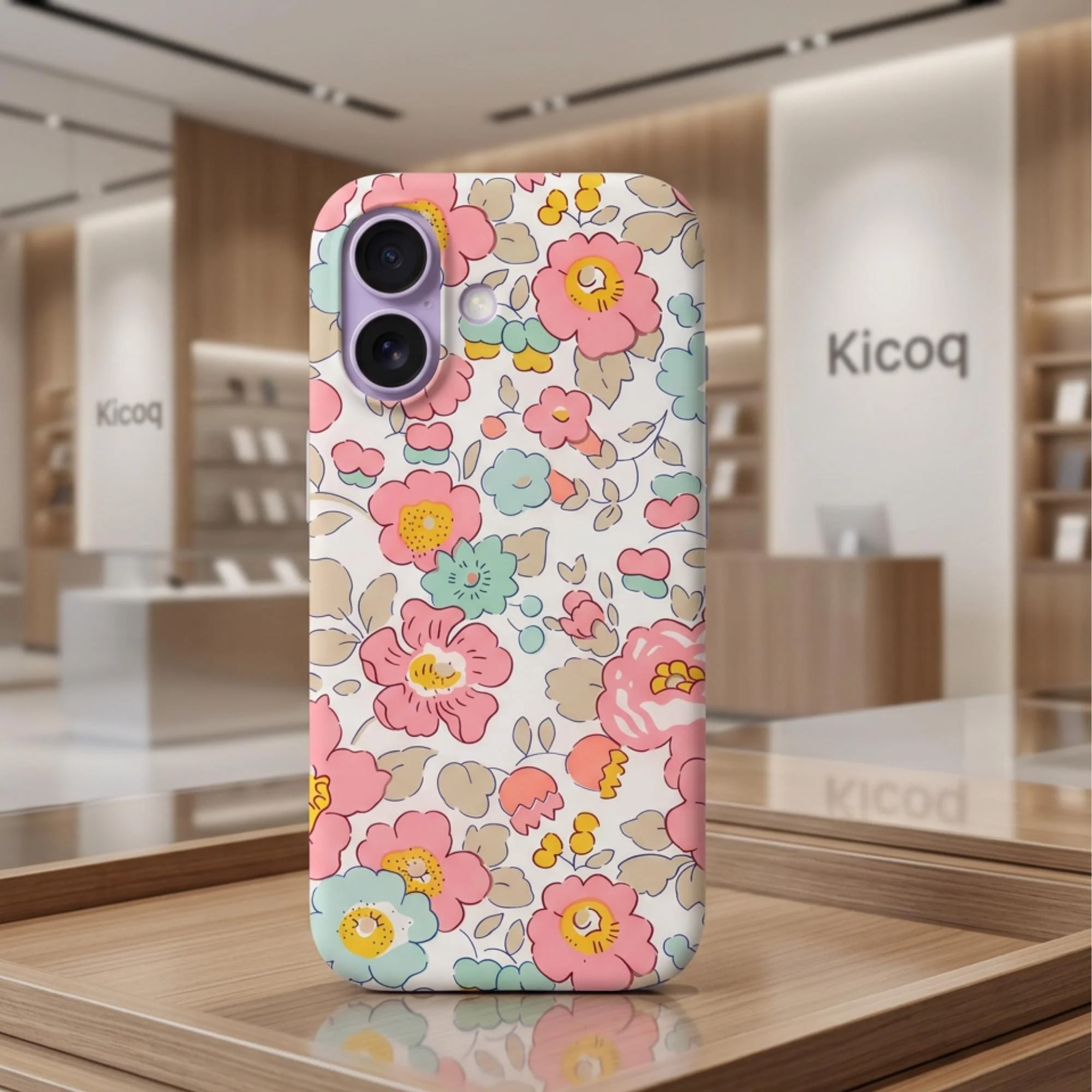 Liberty Betsy pink iPhone Case