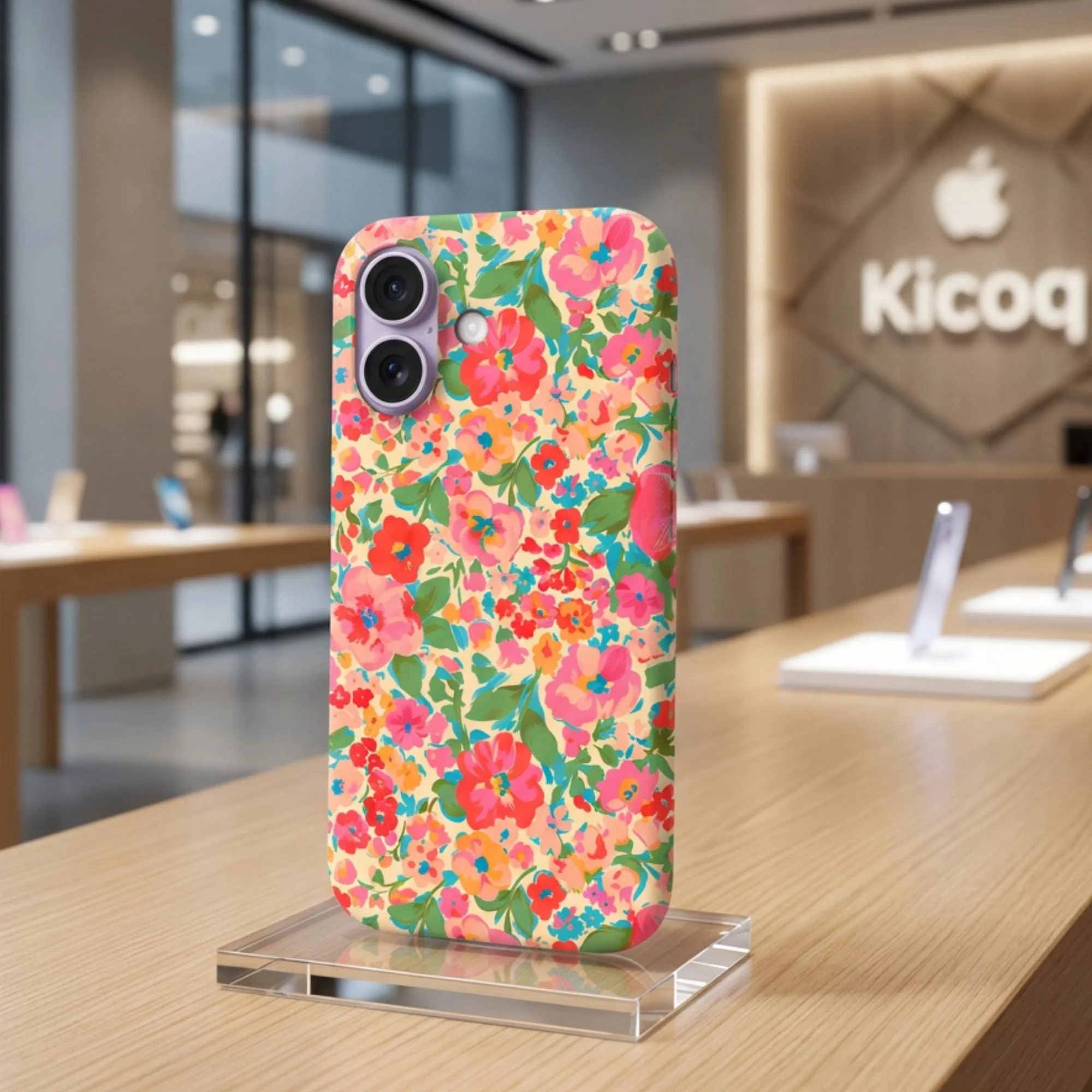 Coque pour iPhone Liberty Bouquet du soir. - Photo 1