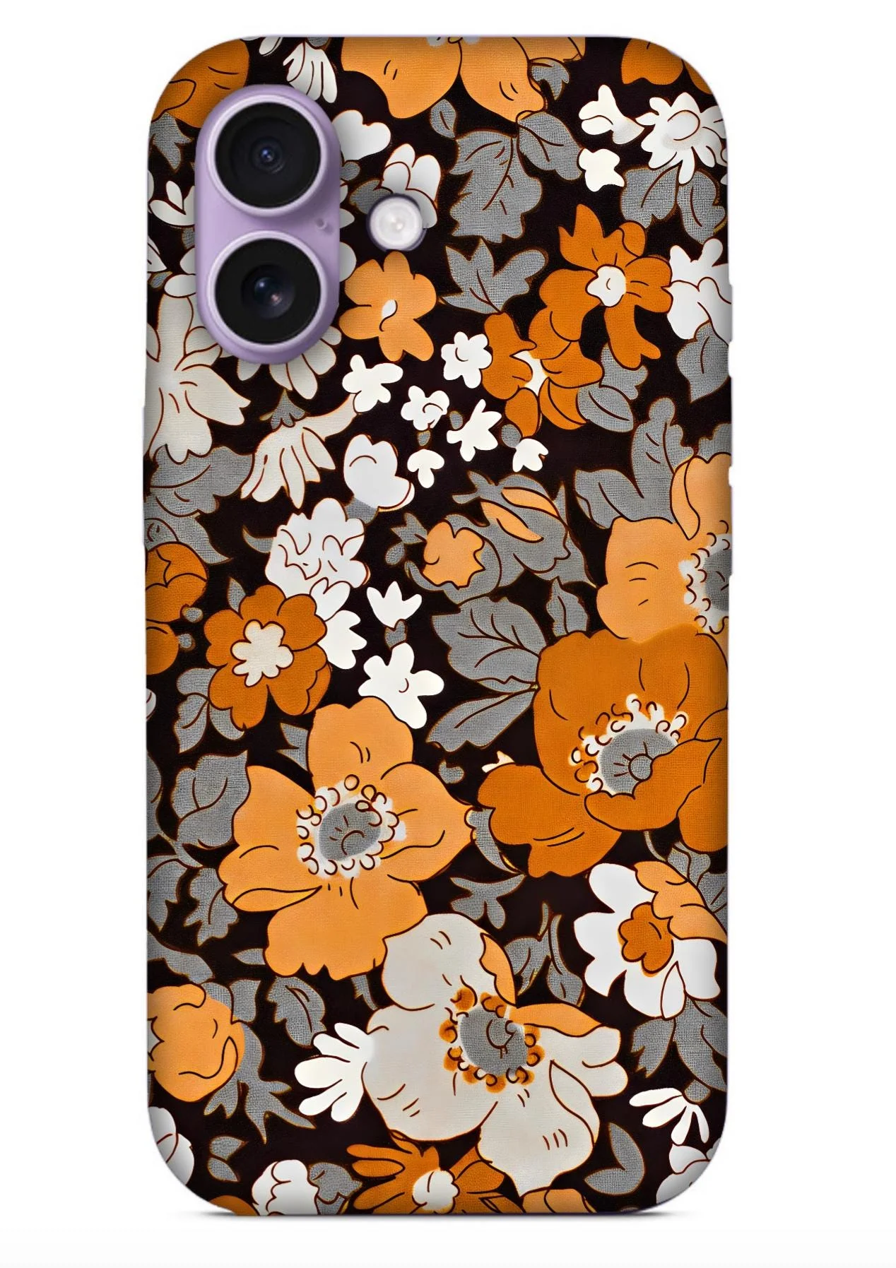 Coque pour iPhone Liberty night flower. - Photo 2