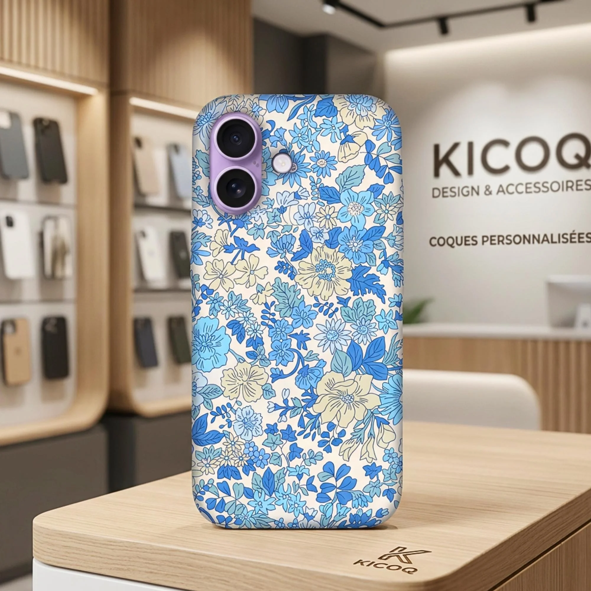 Coque pour iPhone Liberty Emily Annabelle B - Photo 1