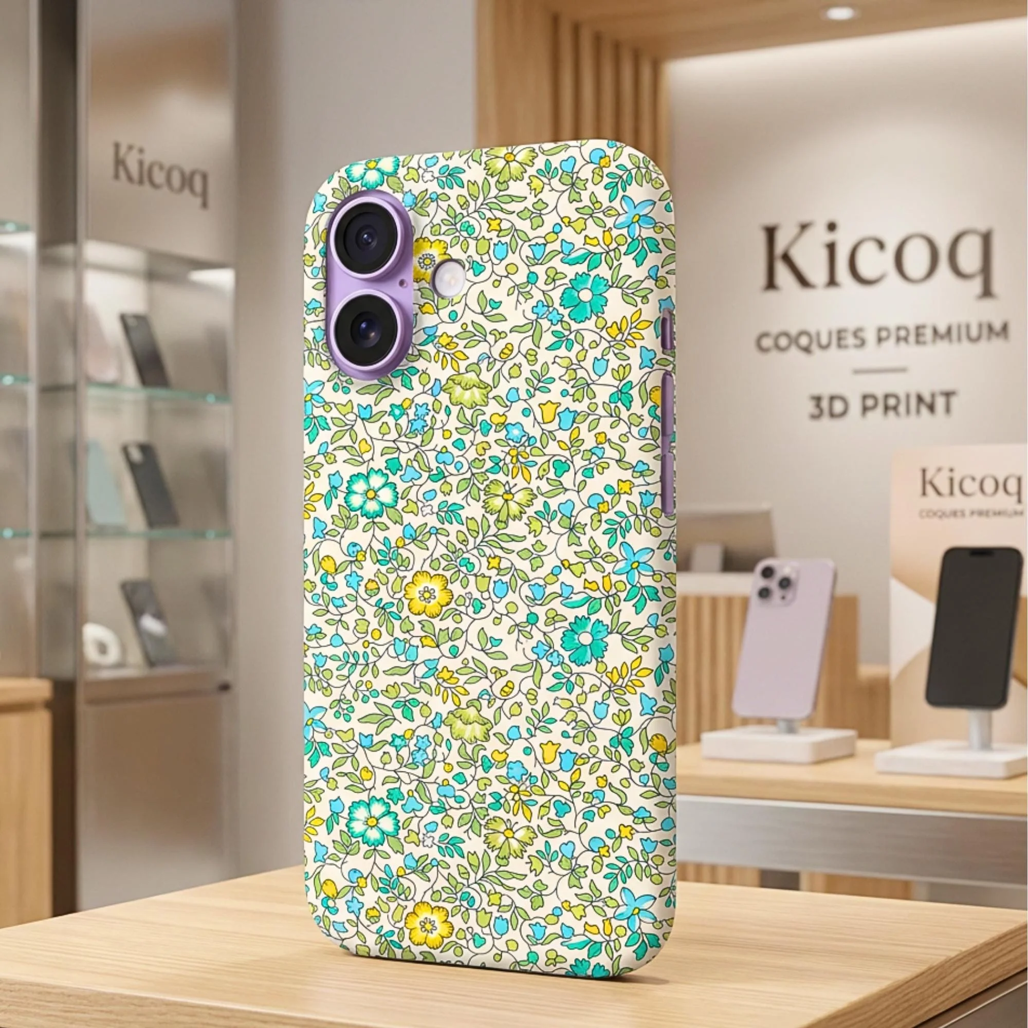 Coque pour iPhone Liberty Katie et Millie v - Photo 1