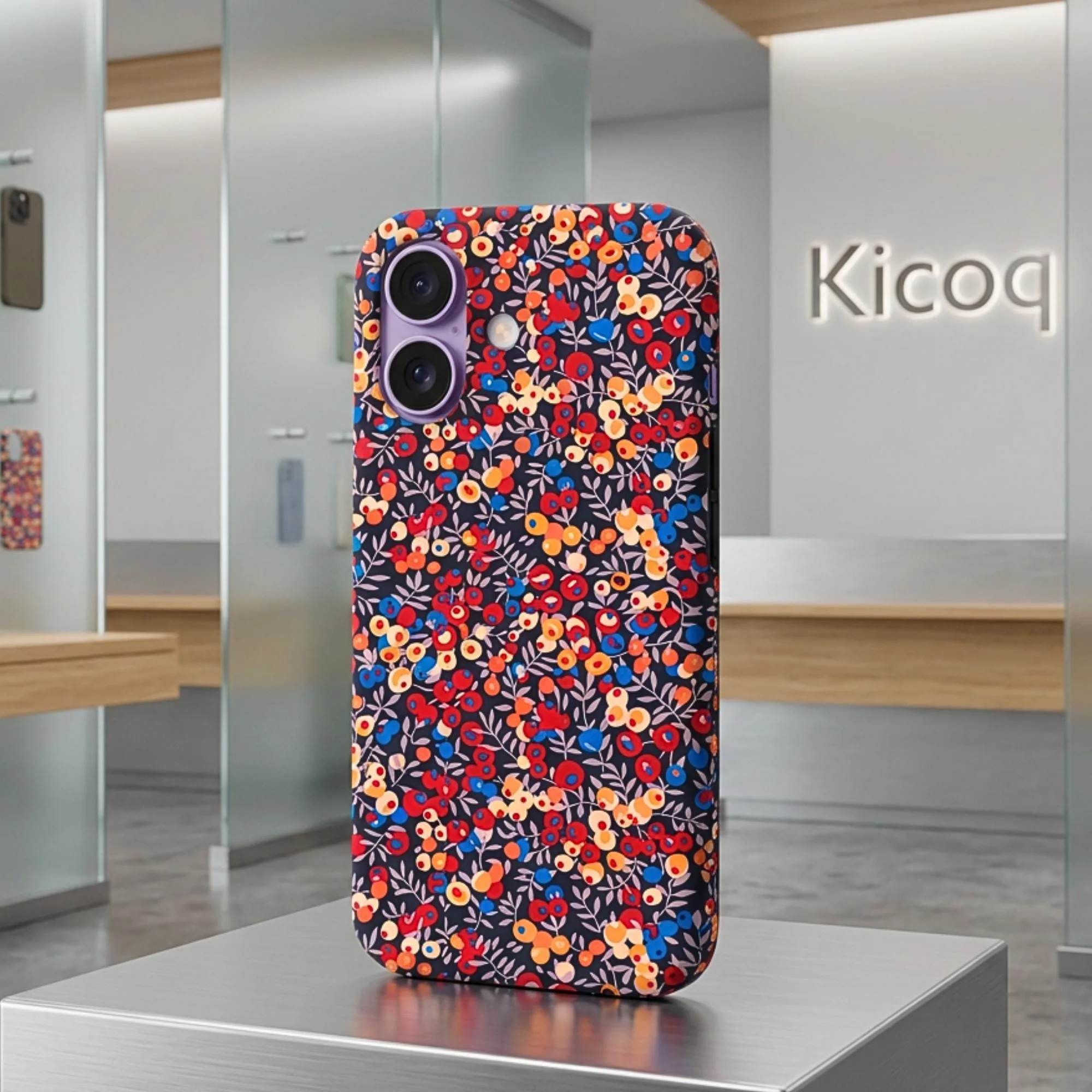 Coque pour iPhone Liberty Wiltshire Burnt - Photo 1