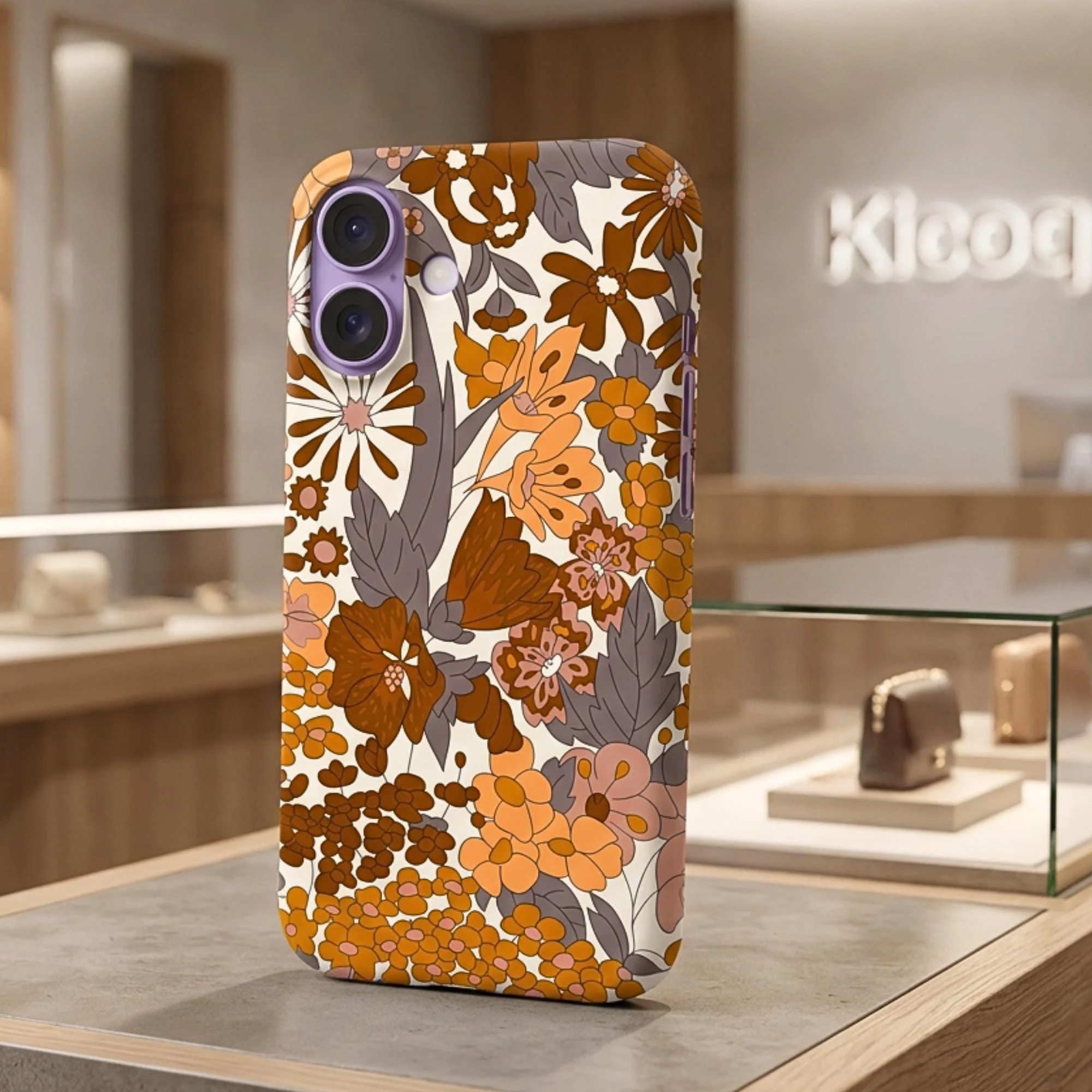 Coque pour iPhone Liberty Margaret Annie autum - Photo 1