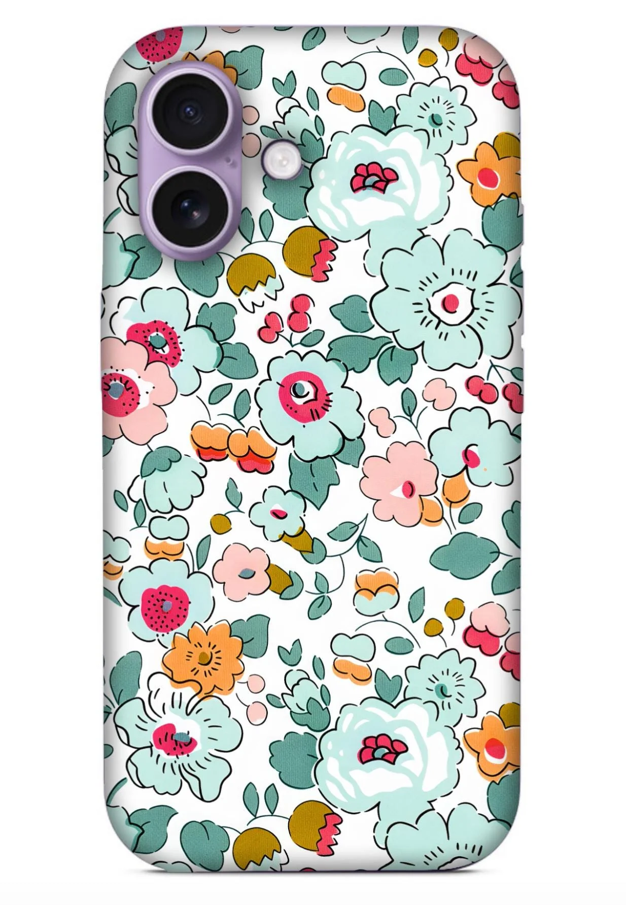 Coque pour iPhone Liberty Betsy émeraude - Photo 2
