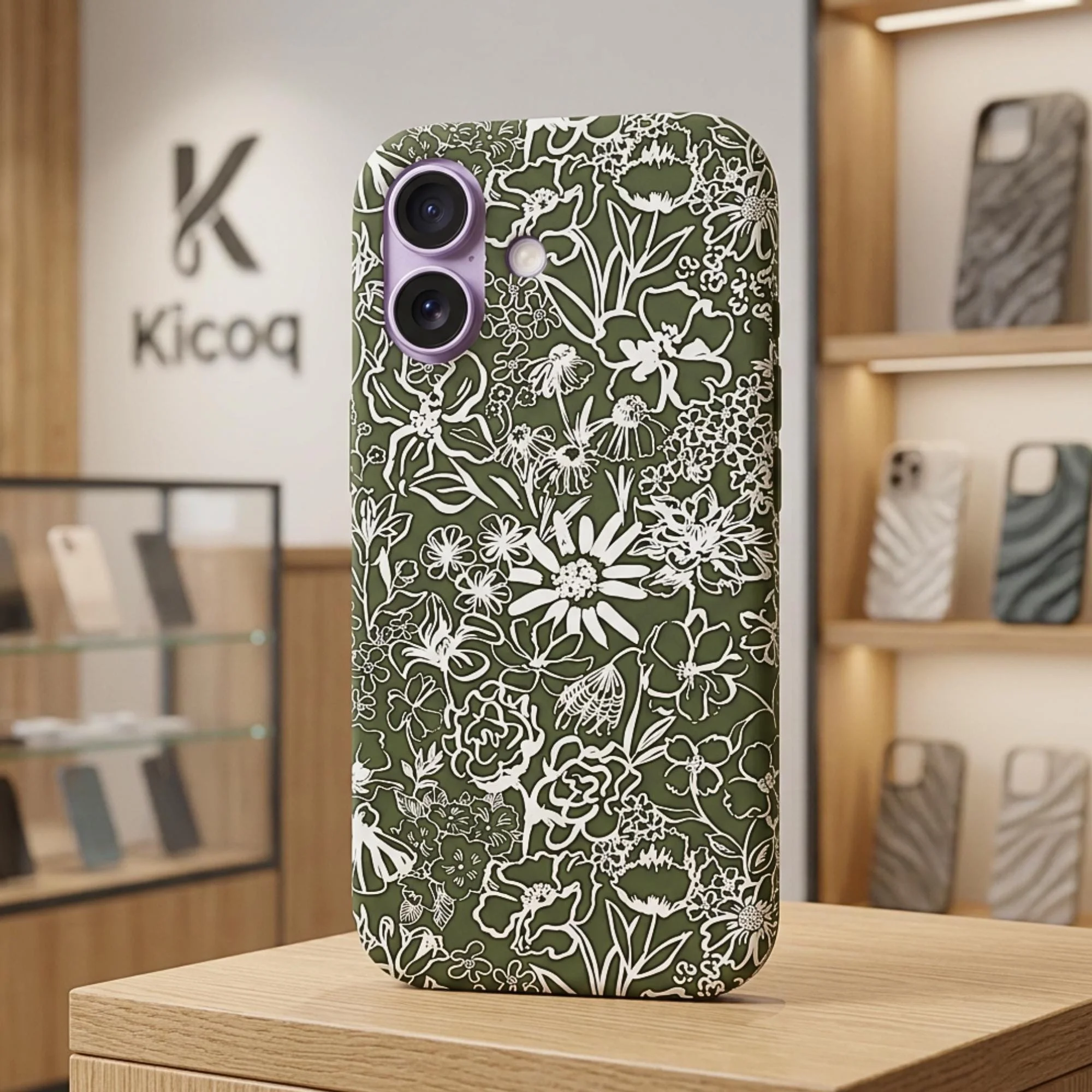 Coque pour iPhone Liberty Studio Florals K - Photo 1