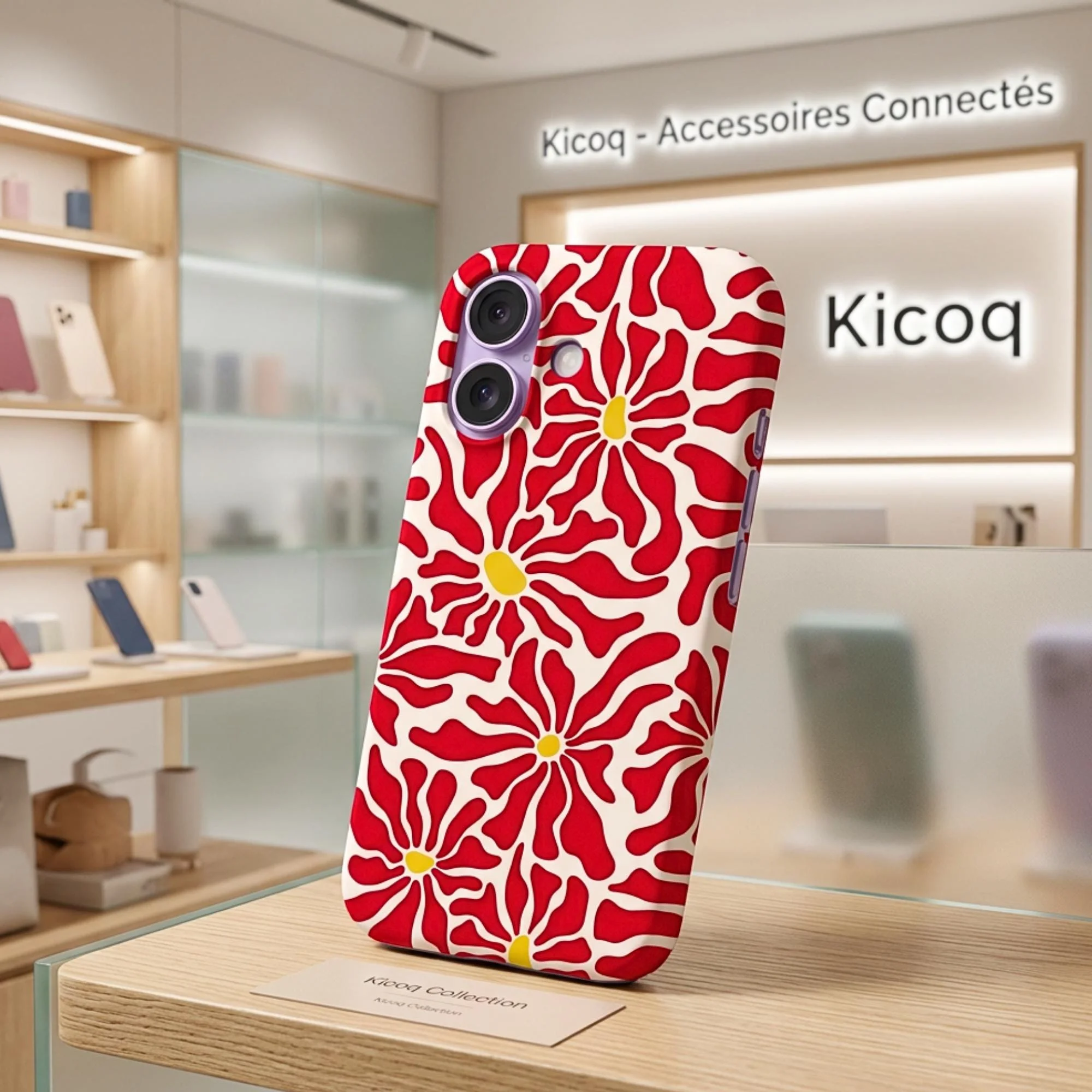 Coque pour iPhone Liberty Soleil couchant - Photo 1