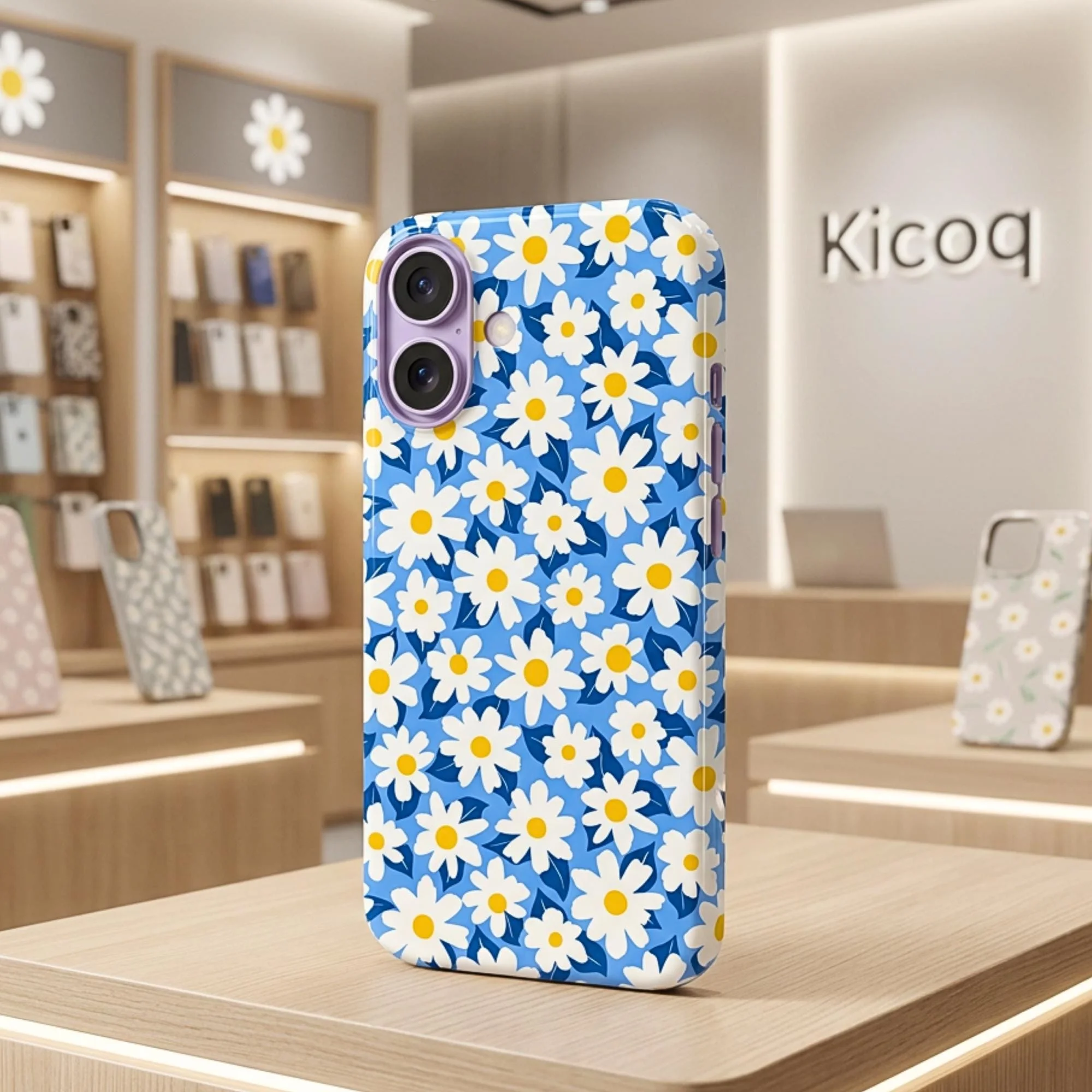 Coque pour iPhone Liberty margueritte B - Photo 1