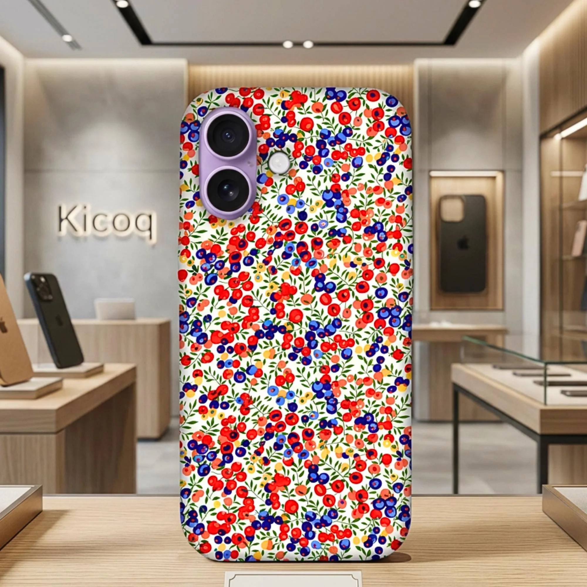 Coque pour iPhone Liberty Wiltshire Bud E - Photo 1