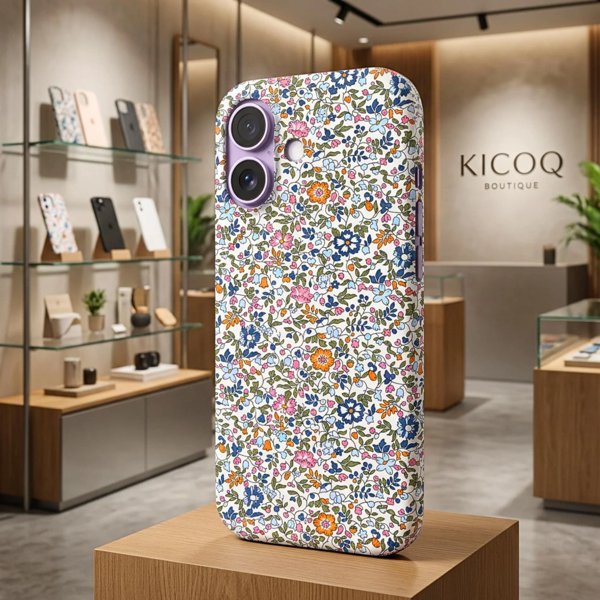 Coque pour iPhone liberty Katie et Millie - Photo 1
