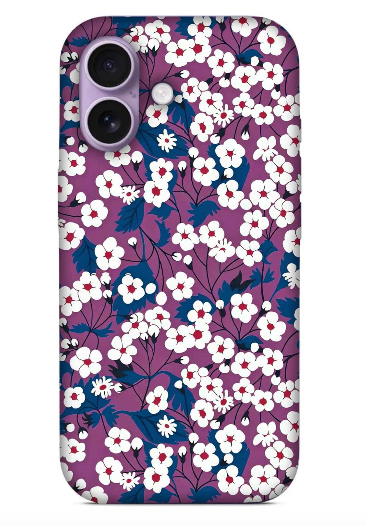 Coque pour iPhone Liberty Mitsi Valeria Purple - Photo 2