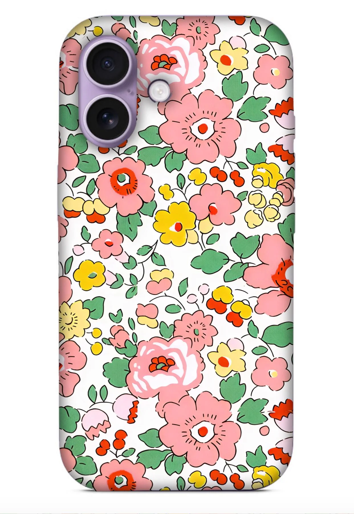 Coque pour iPhone liberty Betsy pink - Photo 2