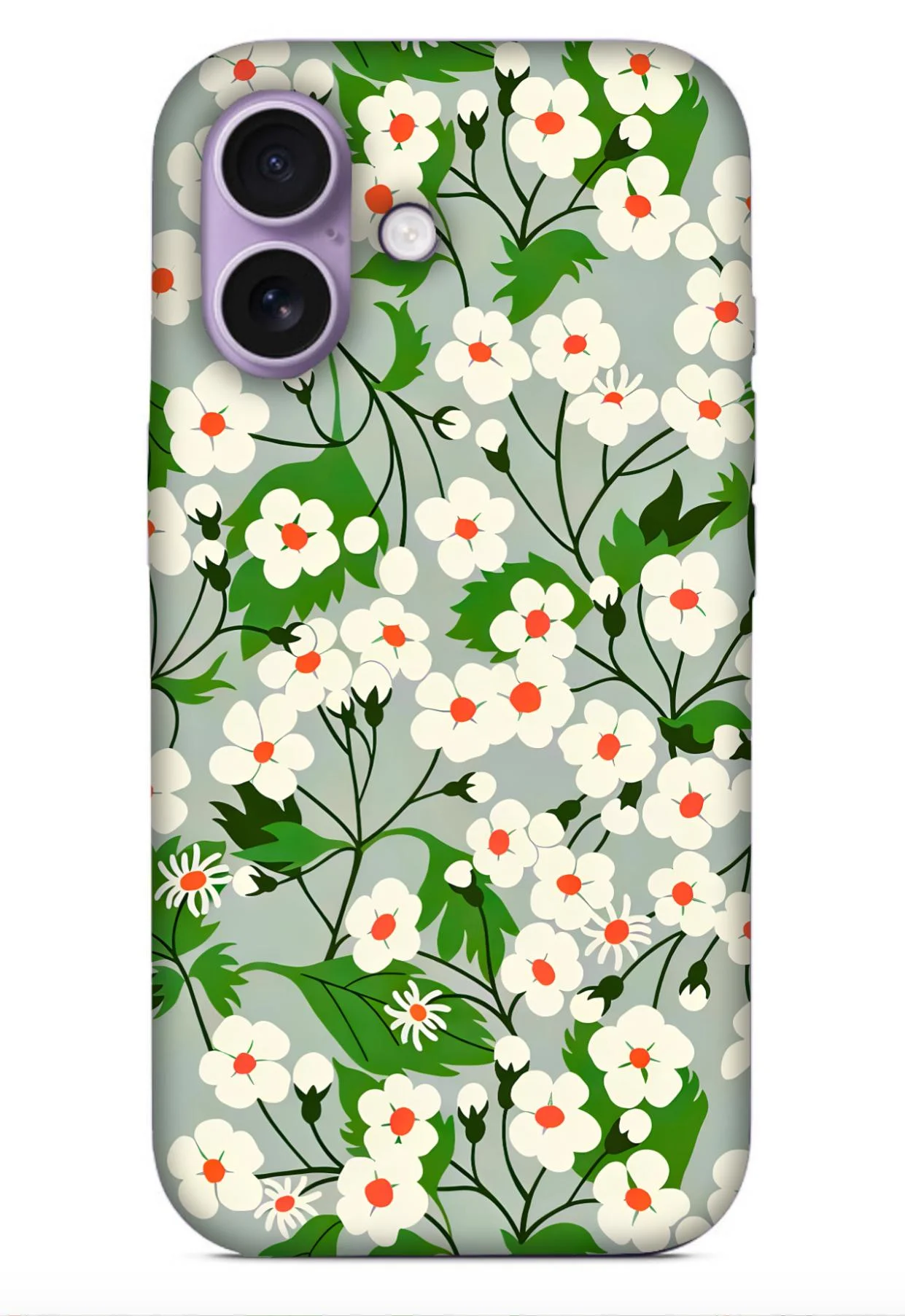 Coque pour iPhone Liberty Mitsi tilleul - Photo 2