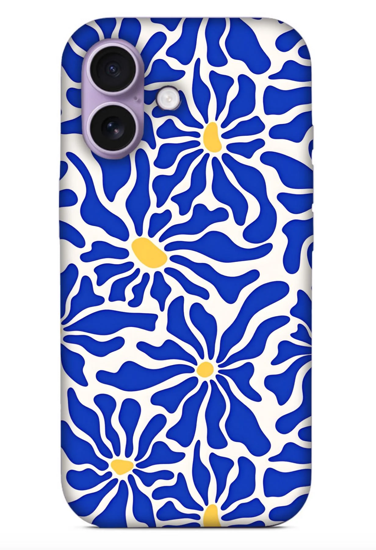 Coque pour iPhone Liberty Soleil bleu - Photo 2