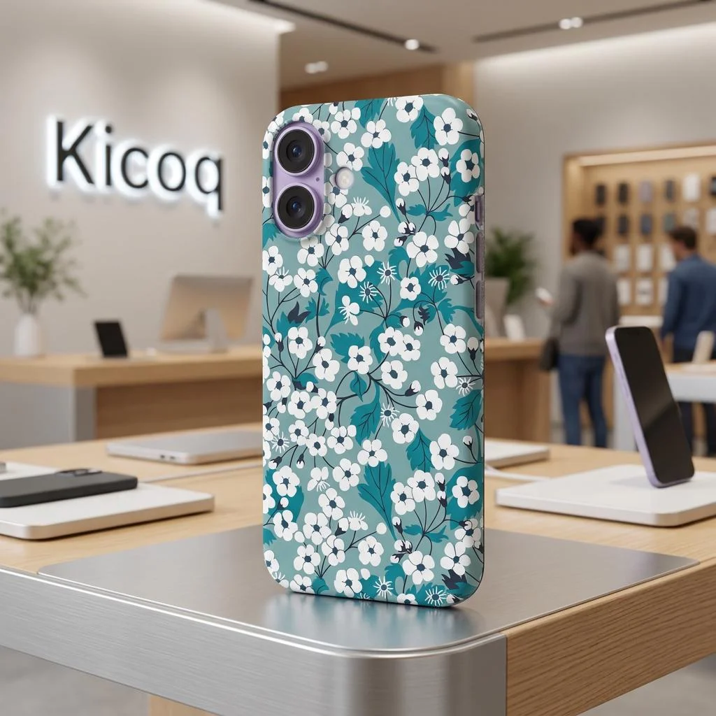 Coque pour iPhone Liberty mitsi mint