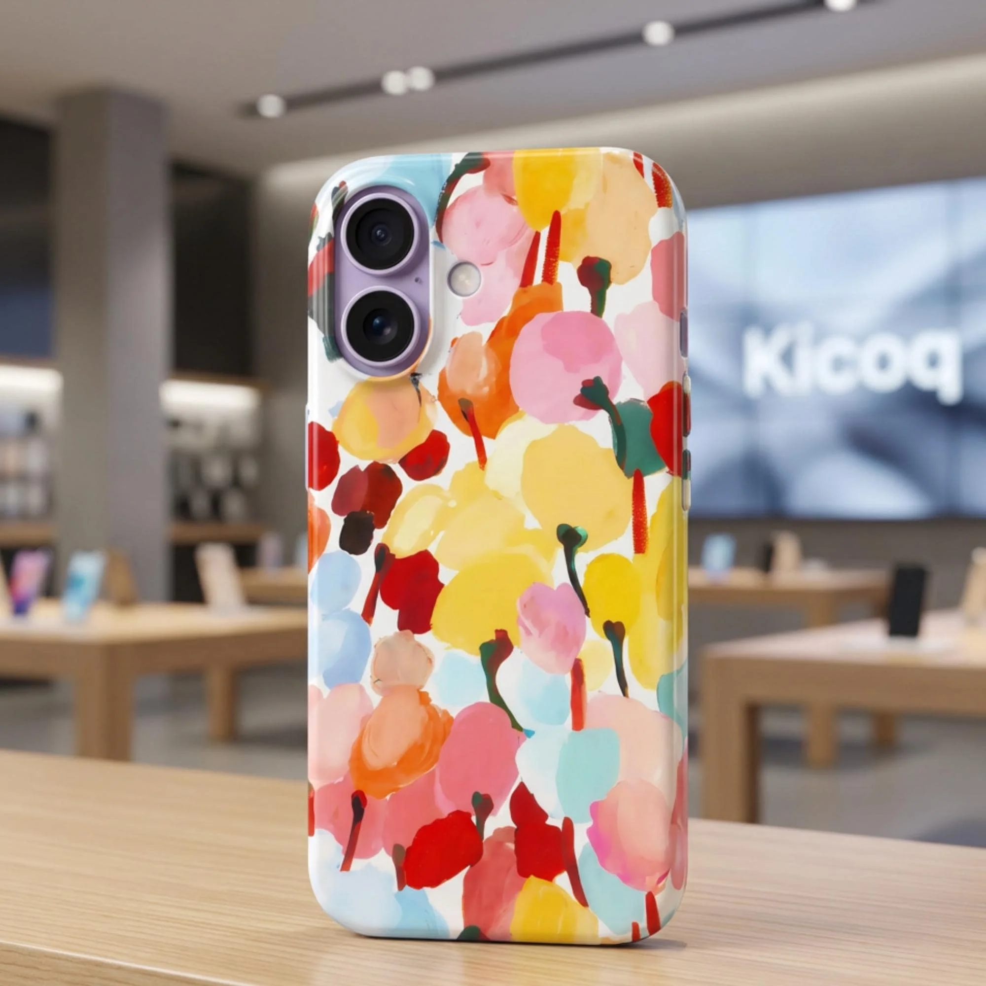 Coque pour iPhone Liberty Tulip Fields - Photo 1