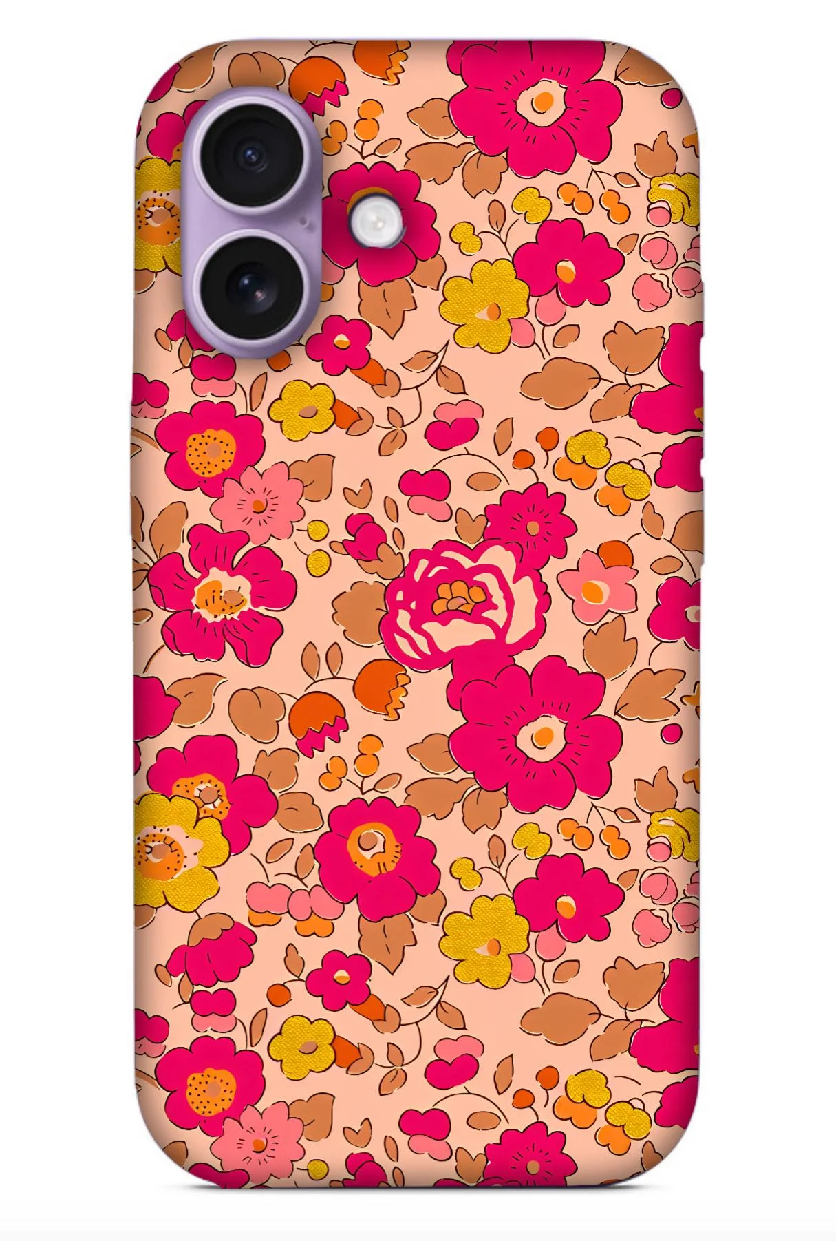 Coque iPhone liberty Betsy Grenat - Photo 2