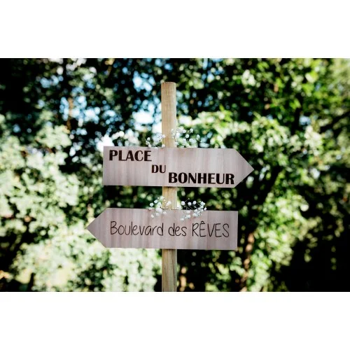 Panneau de signalisation original pour mariage - Super sjp
