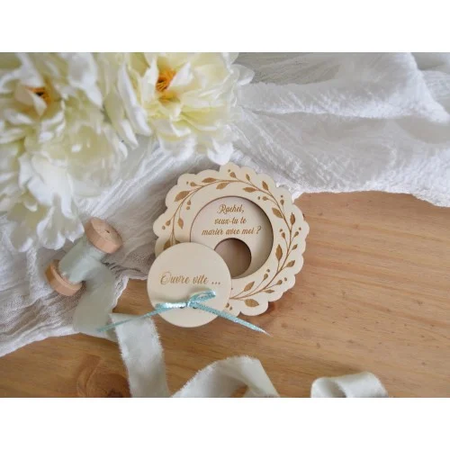 Coffret pour demande en mariage - Photo 1