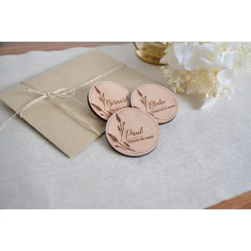 Badge personnalisé, collection Brindilles - Super sjp