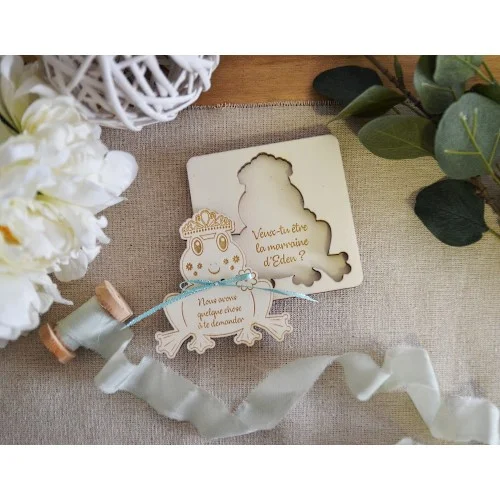 Mini coffret puzzle thème Grenouille pour vos demandes personnalisées ou vos plus belles annonces à vos proches - Super sjp