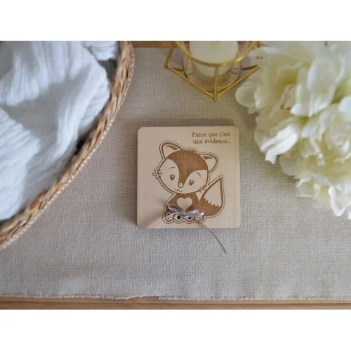Mini coffret puzzle thème Renard pour vos demandes personnalisées ou vos plus belles annonces à vos proches - Super sjp