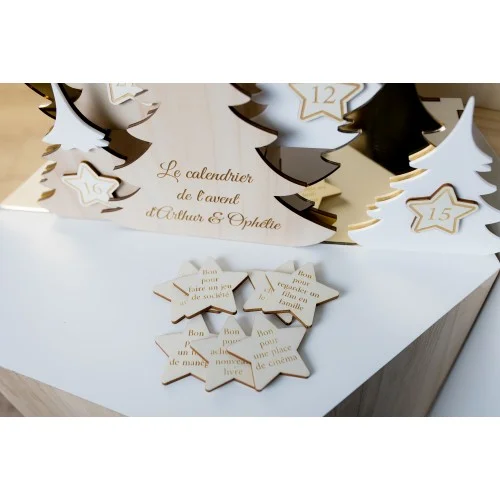 Bons pour calendrier de l'avent - Photo 1