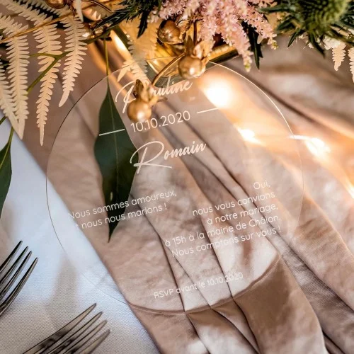Faire-part de mariage collection Lovely - Photo 1