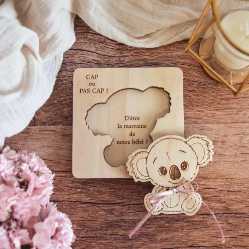 Mini coffret puzzle thème Koala pour vos demandes personnalisées ou vos plus belles annonces à vos proches - Photo 1