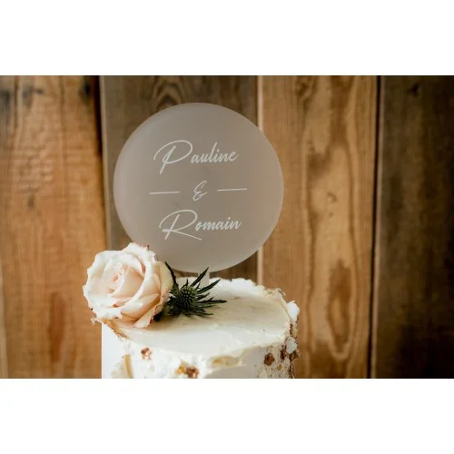 Cake topper collection Lovely à personnaliser - Photo 1